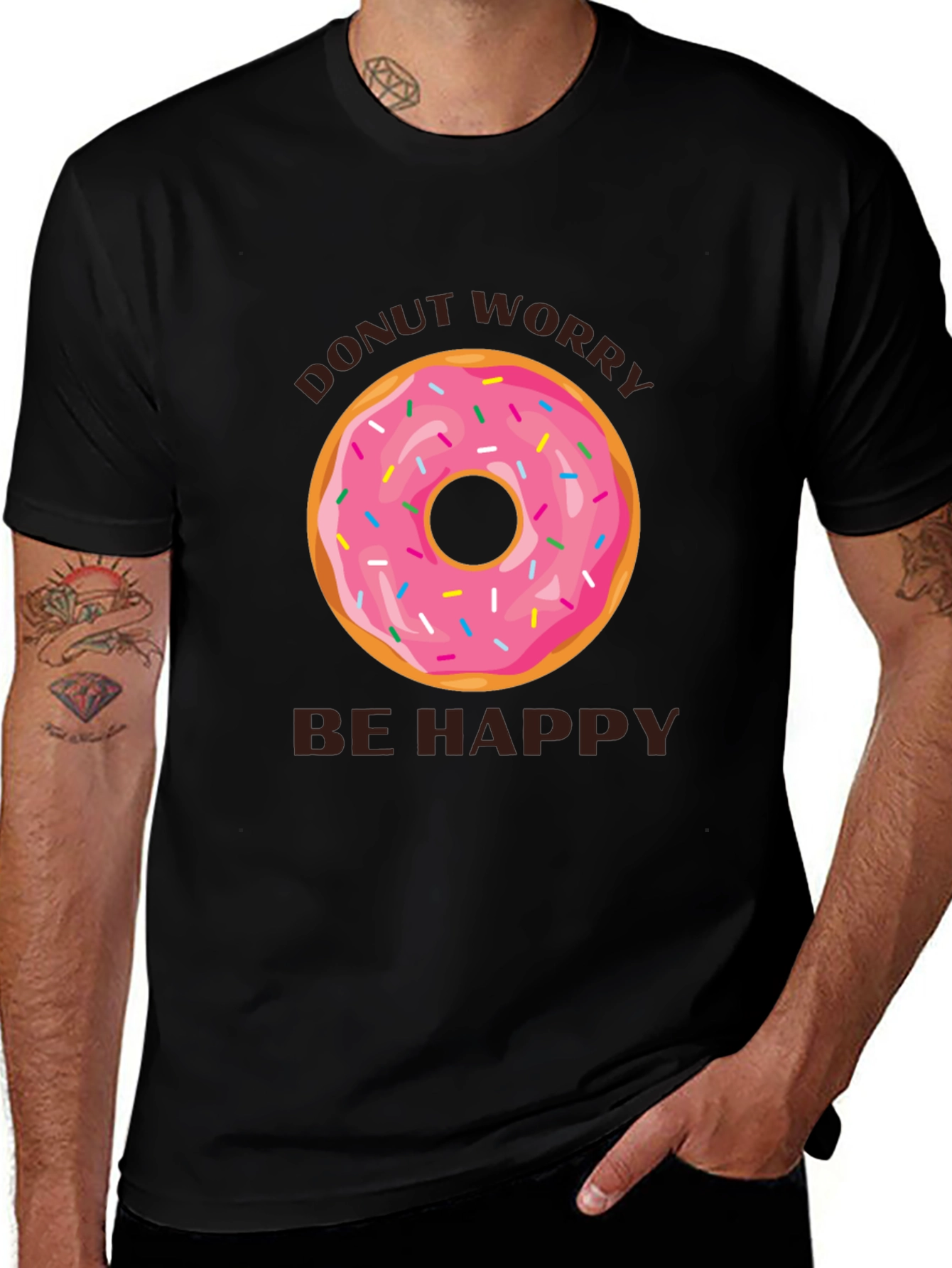 Donut Worry Be Happy T-Shirt