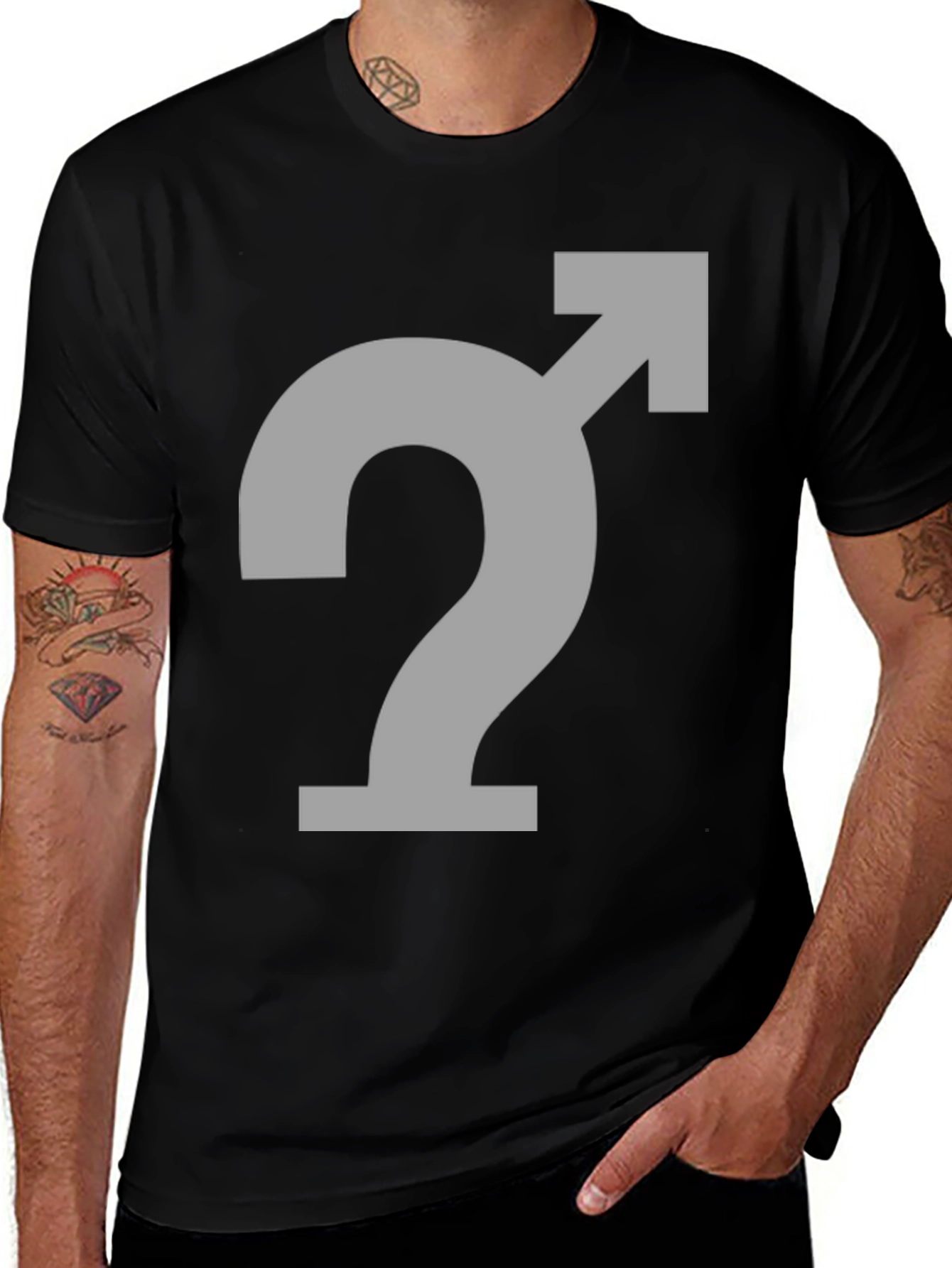 Variant 25 of Mars Symbol T-Shirt - Astrology Tee