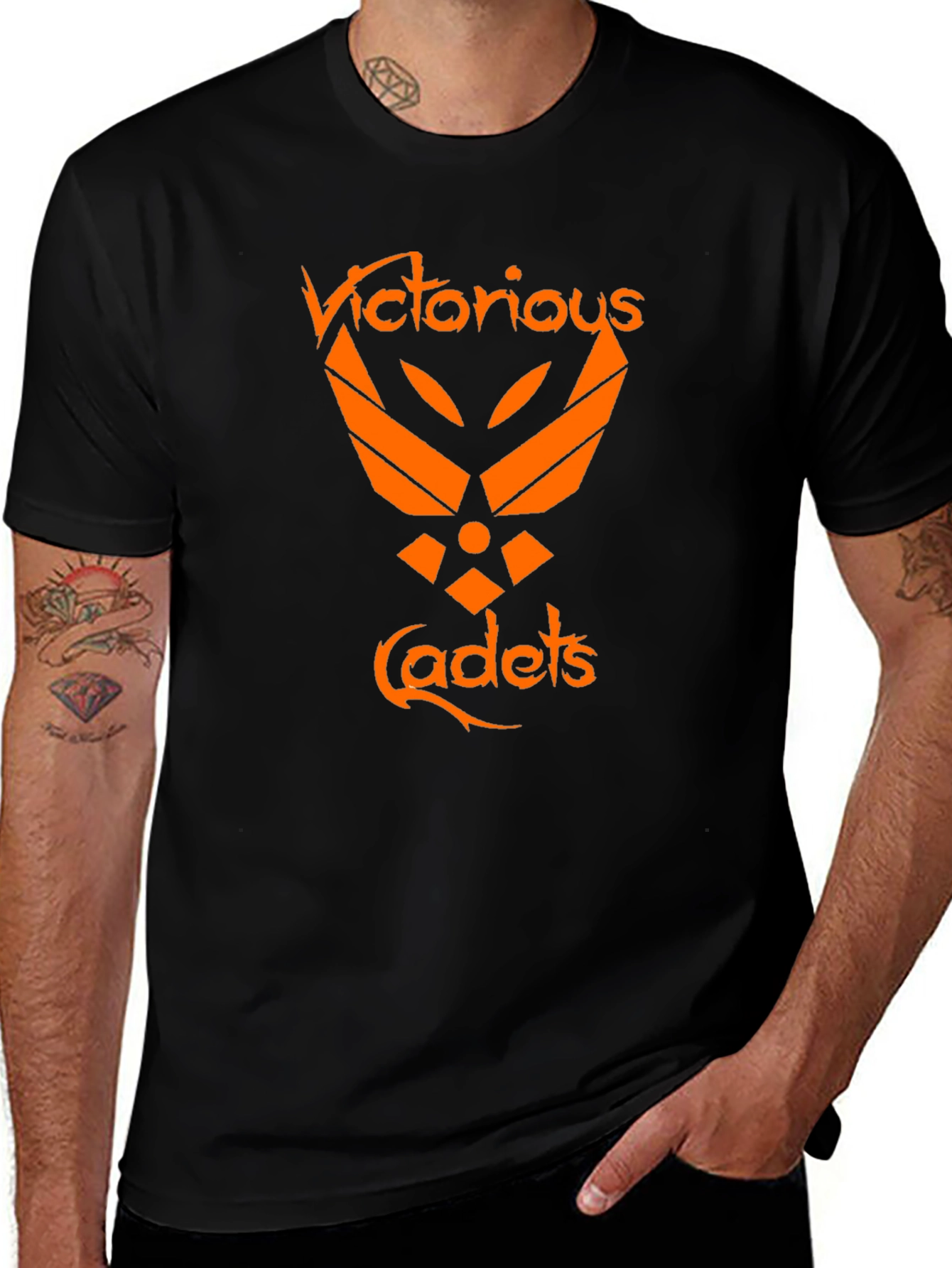 Victorious Cadets Graphic T-Shirt - Black