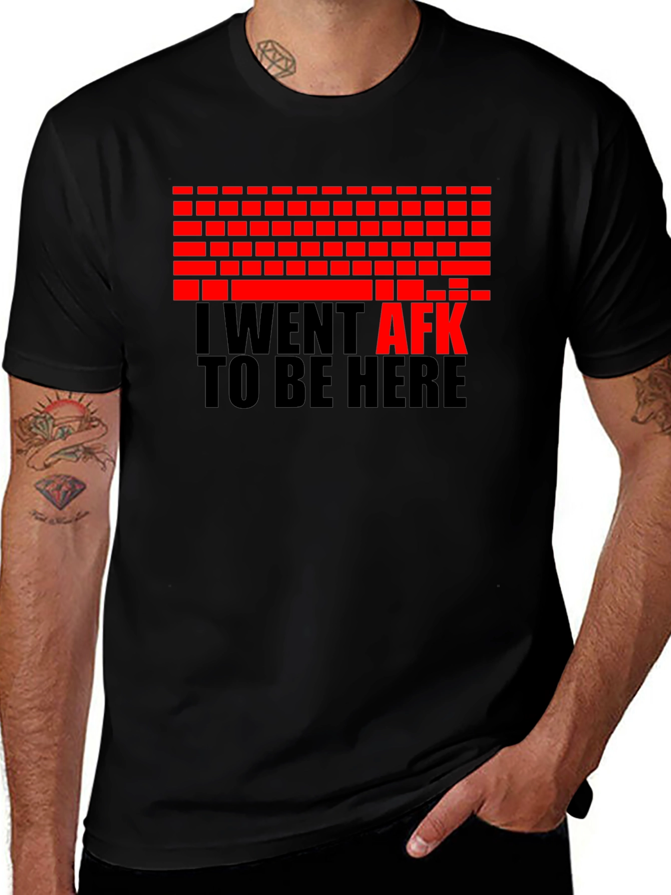 Variant 9 of I Went AFK T-Shirt - Gamer Apparel