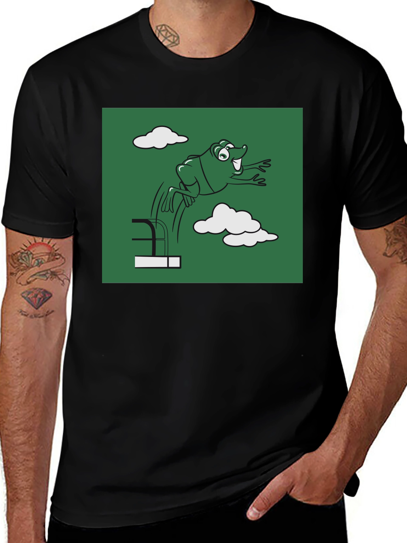 Variant 25 of Frog Leap T-Shirt