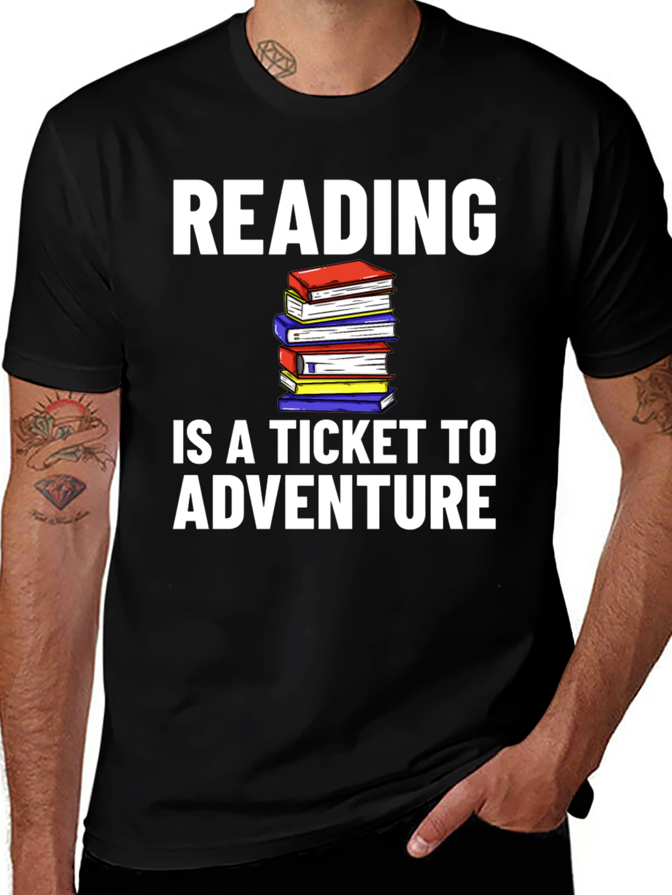 Reading is a Ticket to Adventure T-Shirt