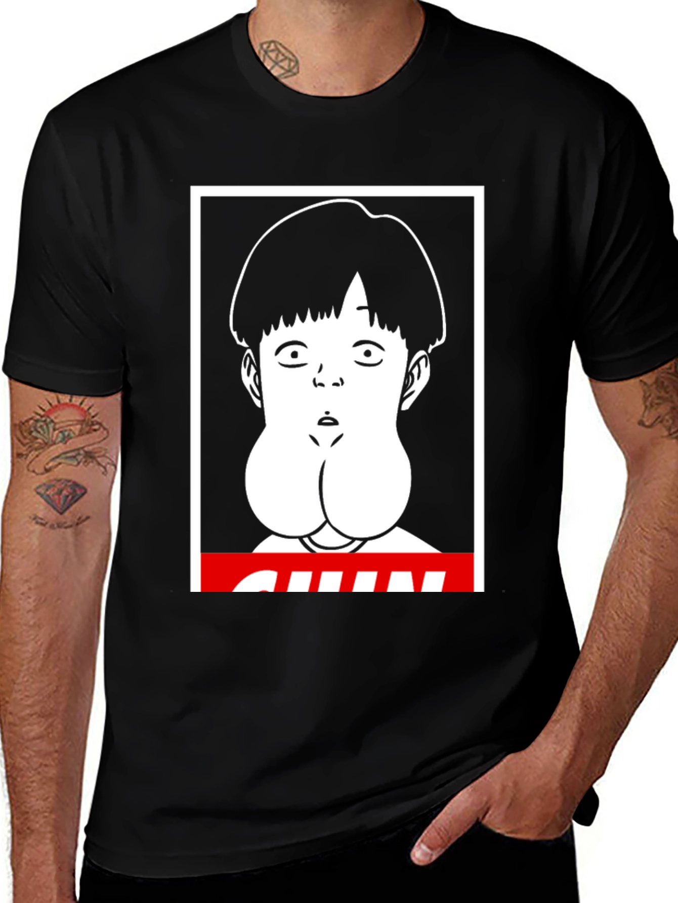 Variant 19 of Mouth Open Shock T-Shirt
