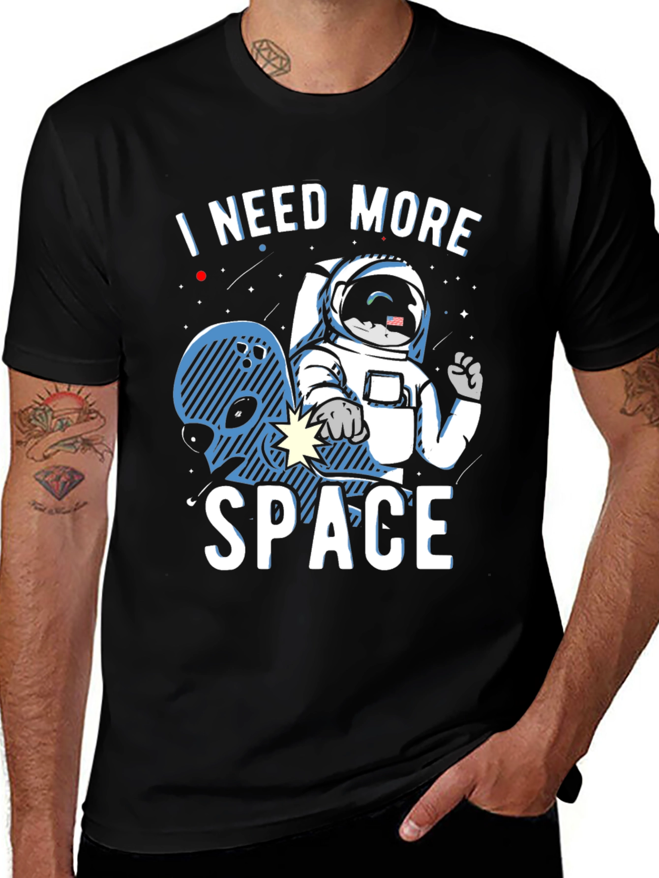 Variant 25 of I Need More Space Graphic T-Shirt
