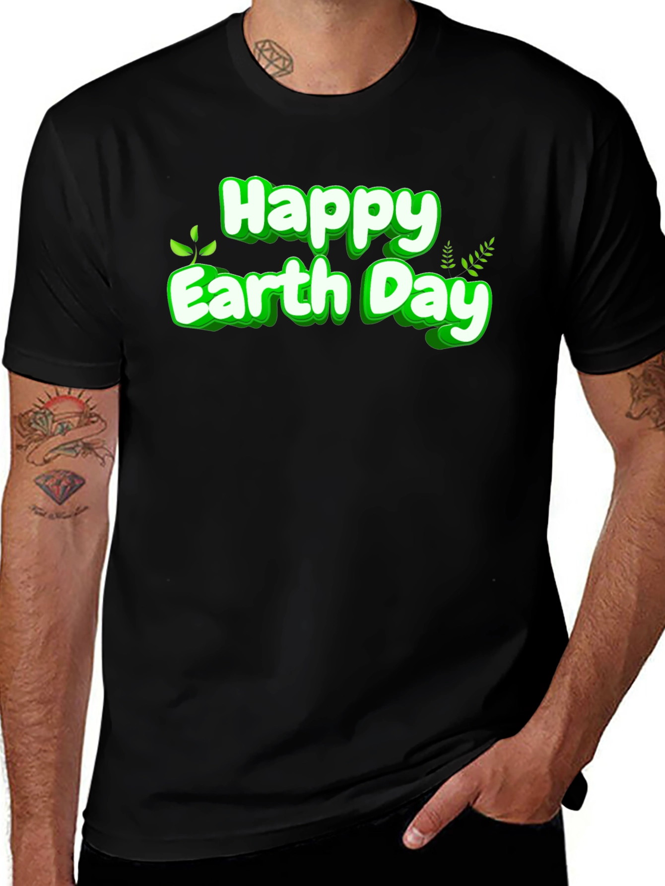 Variant 8 of Happy Earth Day Graphic T-Shirt