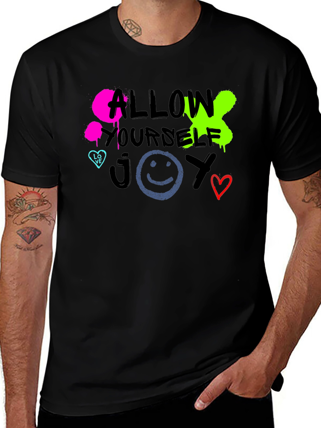 Variant 19 of Allow Yourself Joy Graphic T-Shirt