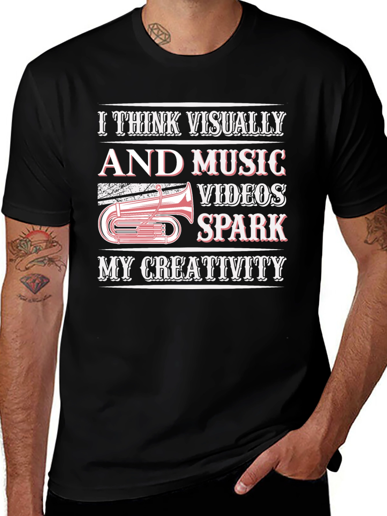 Variant 6 of I Think Visually T-Shirt