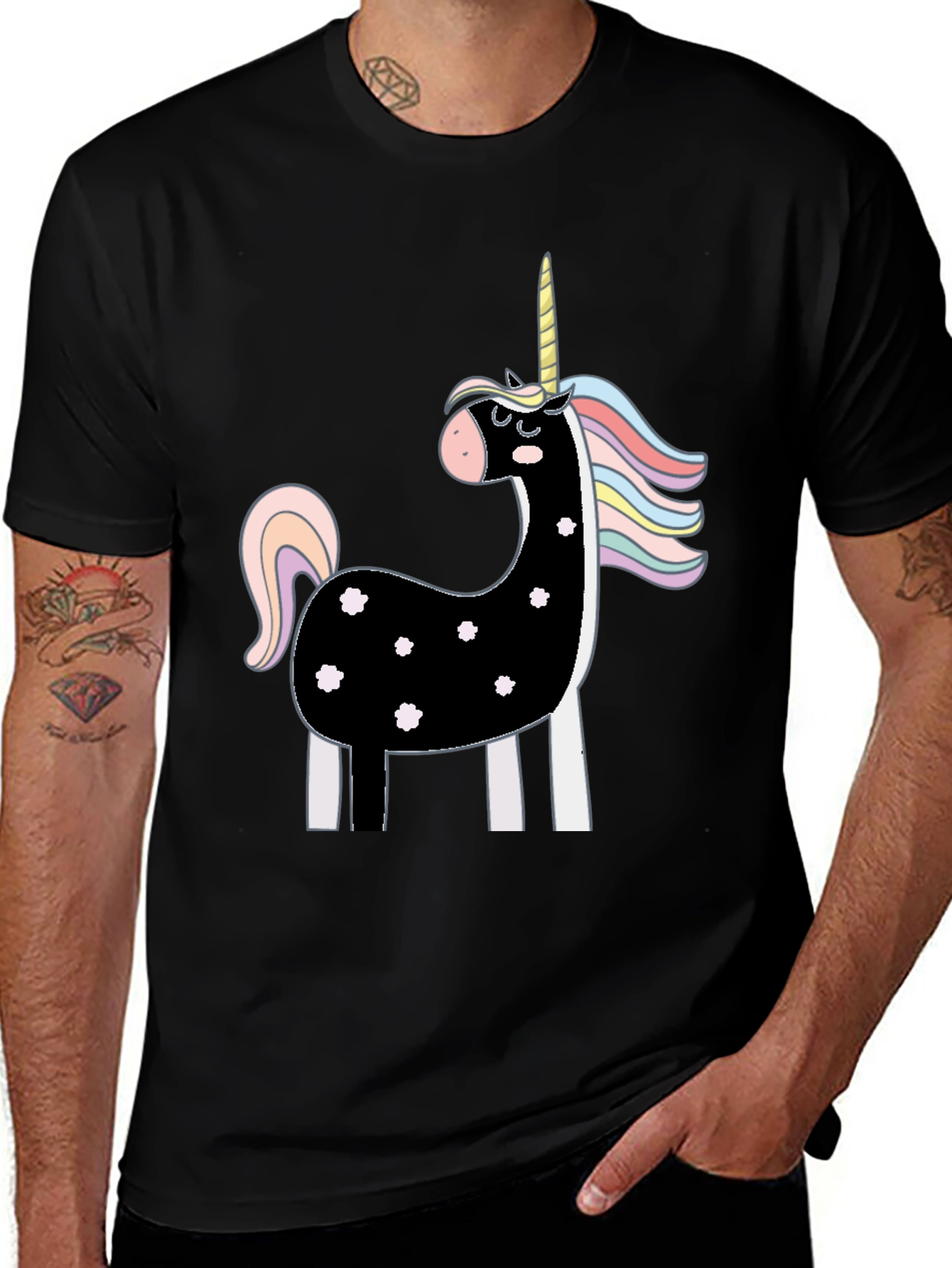 Variant 3 of Unicorn Graphic Tee - Fun, Stylish, and Unique!