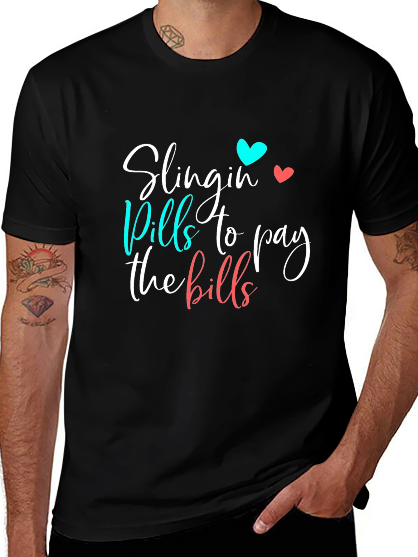 Variant 16 of Slingin' Pills Graphic T-Shirt