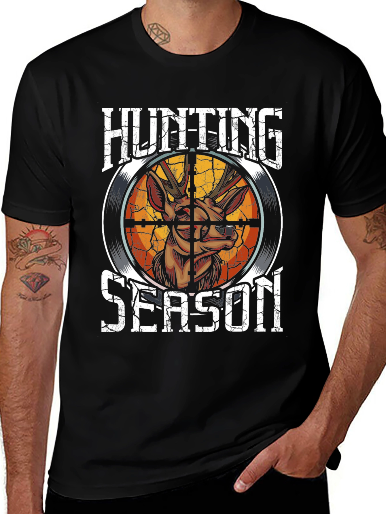 Variant 11 of Hunting Season Graphic T-Shirt