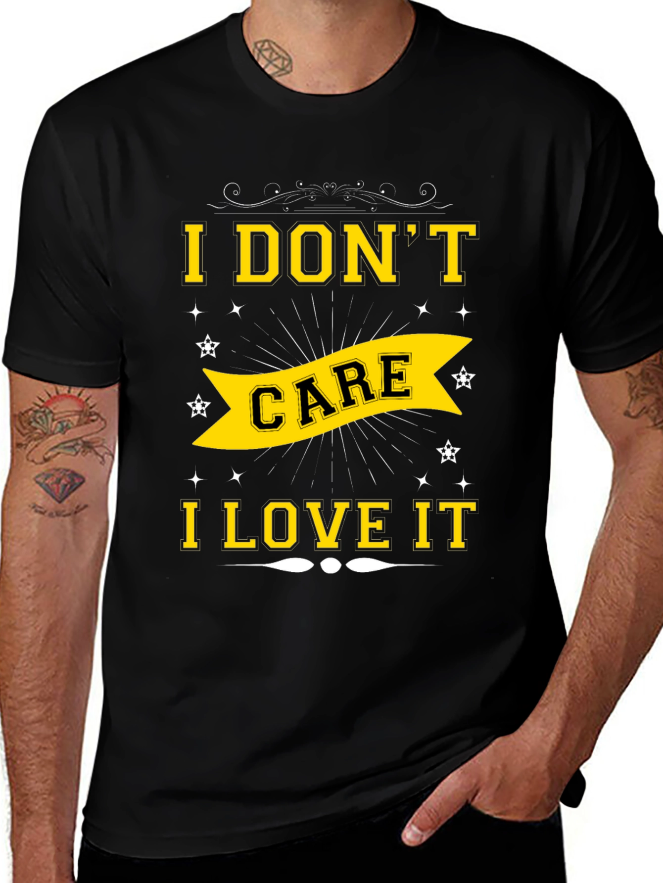 Variant 19 of I Don't Care I Love It T-Shirt
