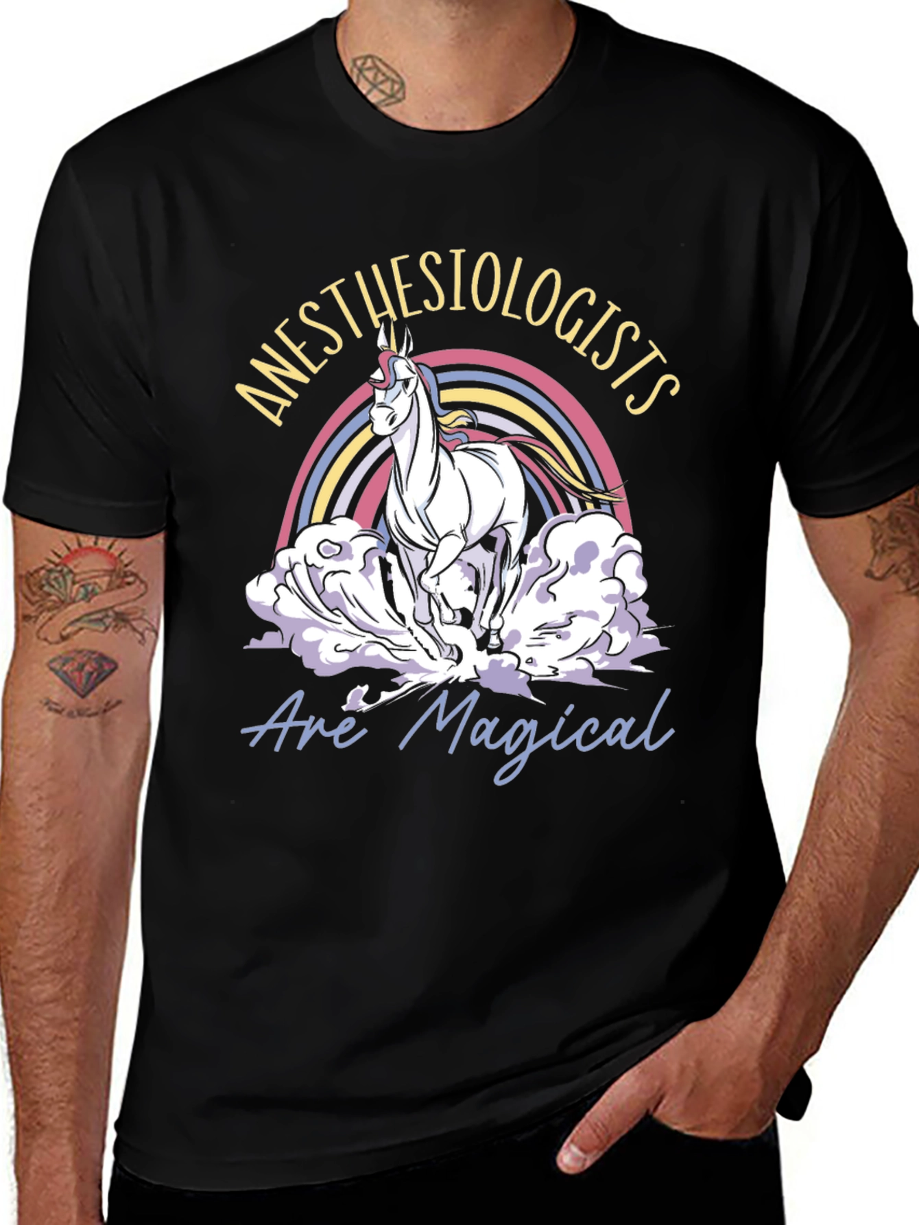 Variant 12 of Anesthesiologists Are Magical Unicorn T-Shirt