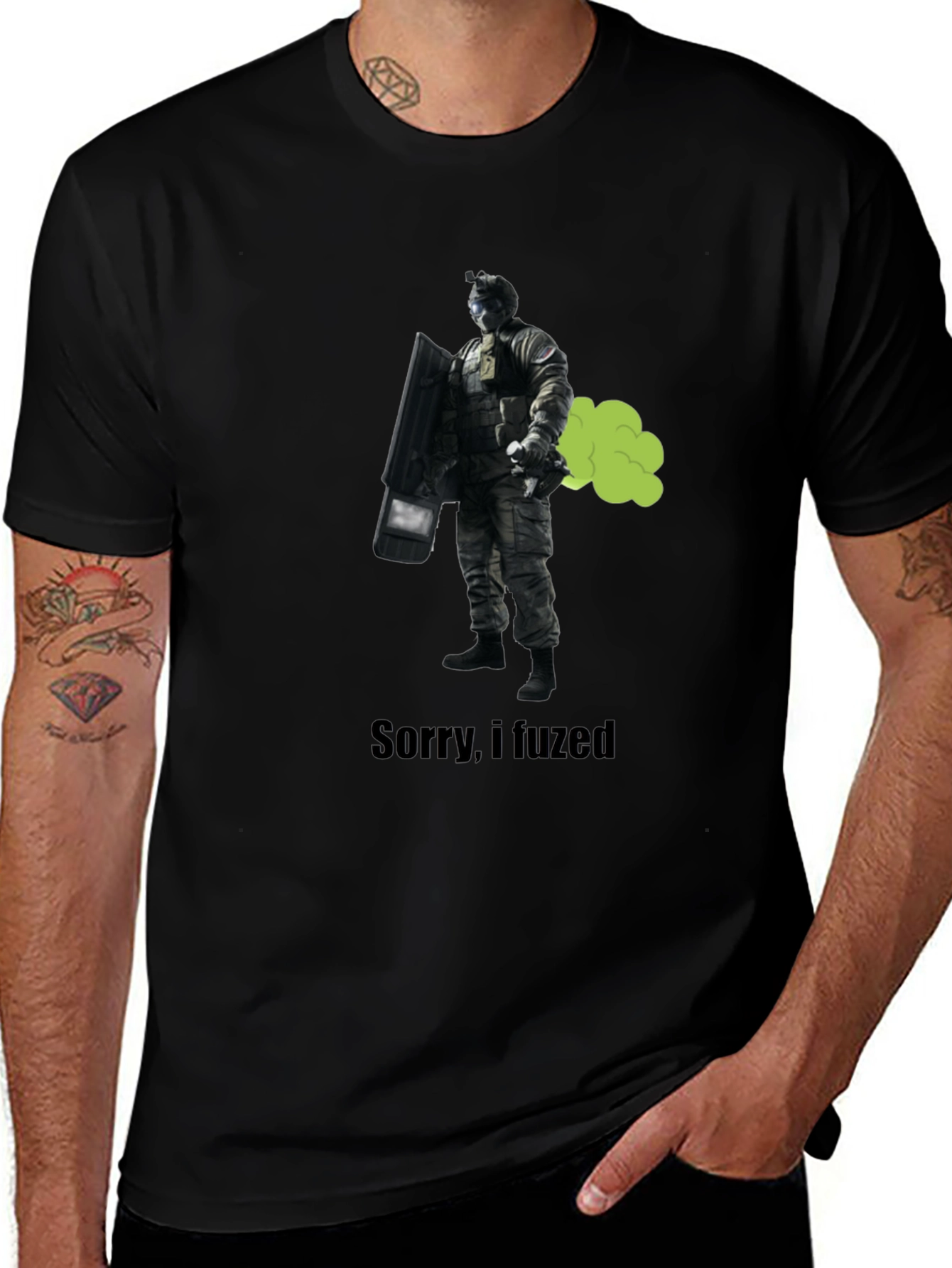 Variant 23 of Sorry I Fuzed Funny Gamer T-Shirt