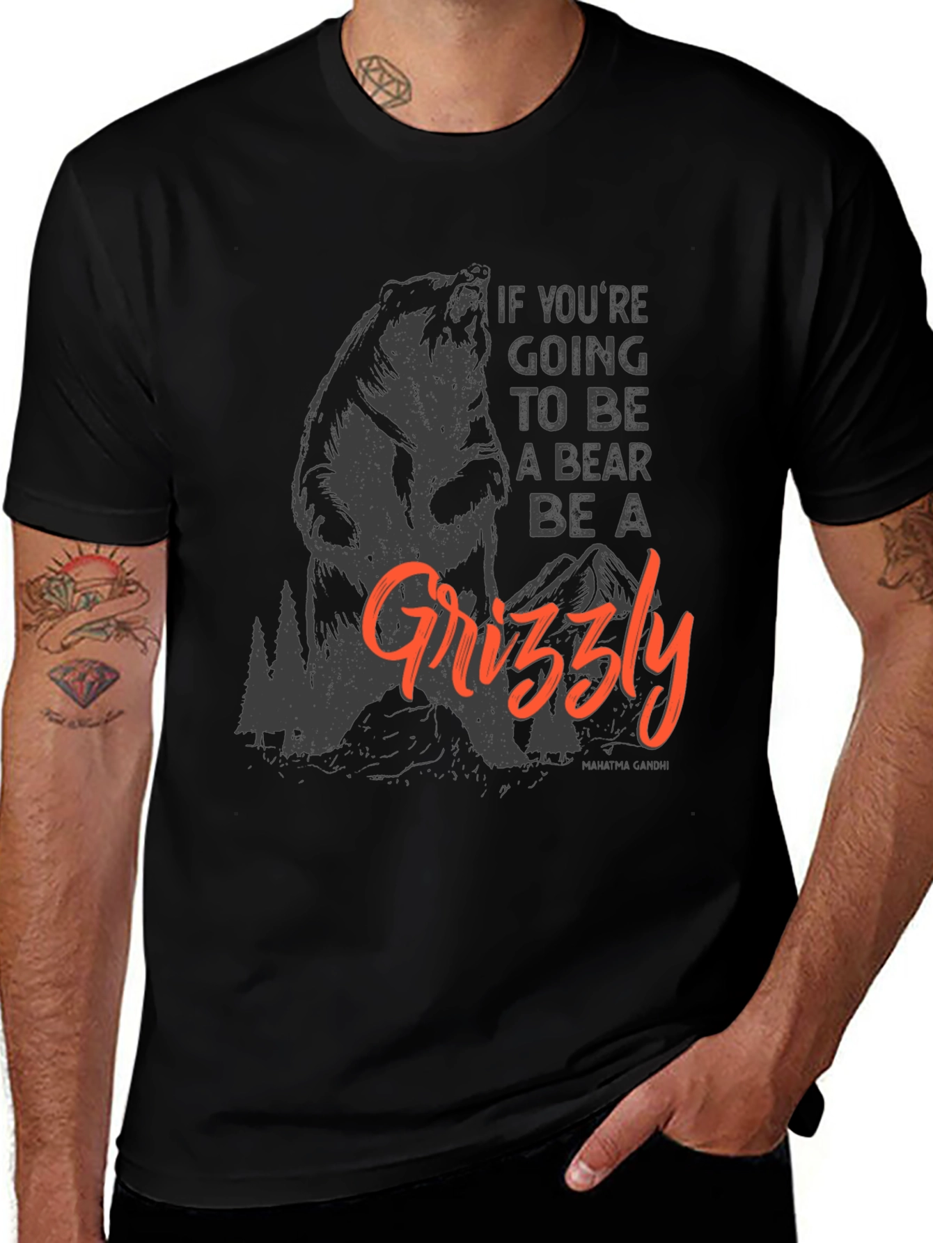 Variant 20 of Be a Grizzly T-Shirt