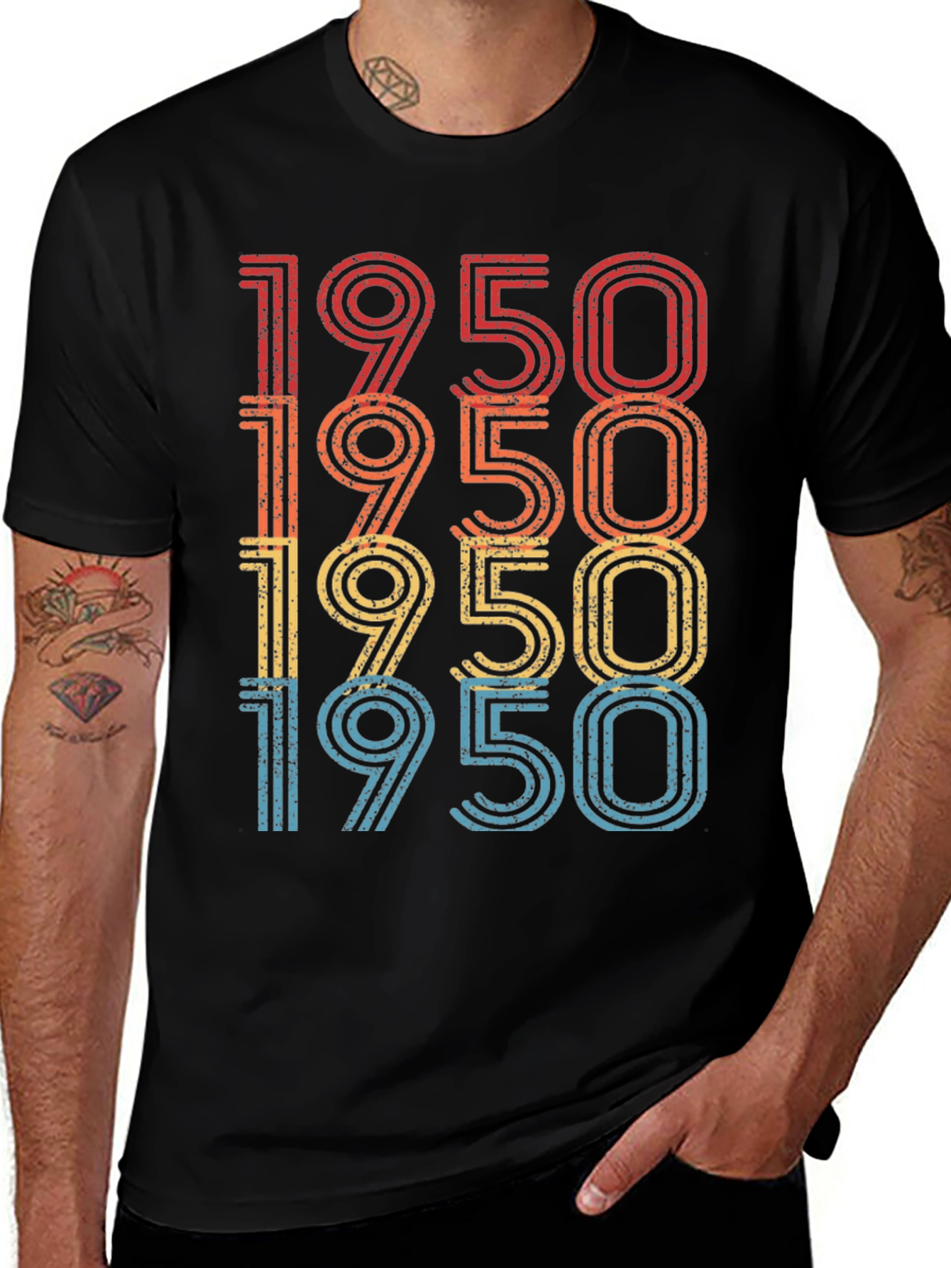 Variant 20 of Vintage 1950 T-Shirt - Retro Style