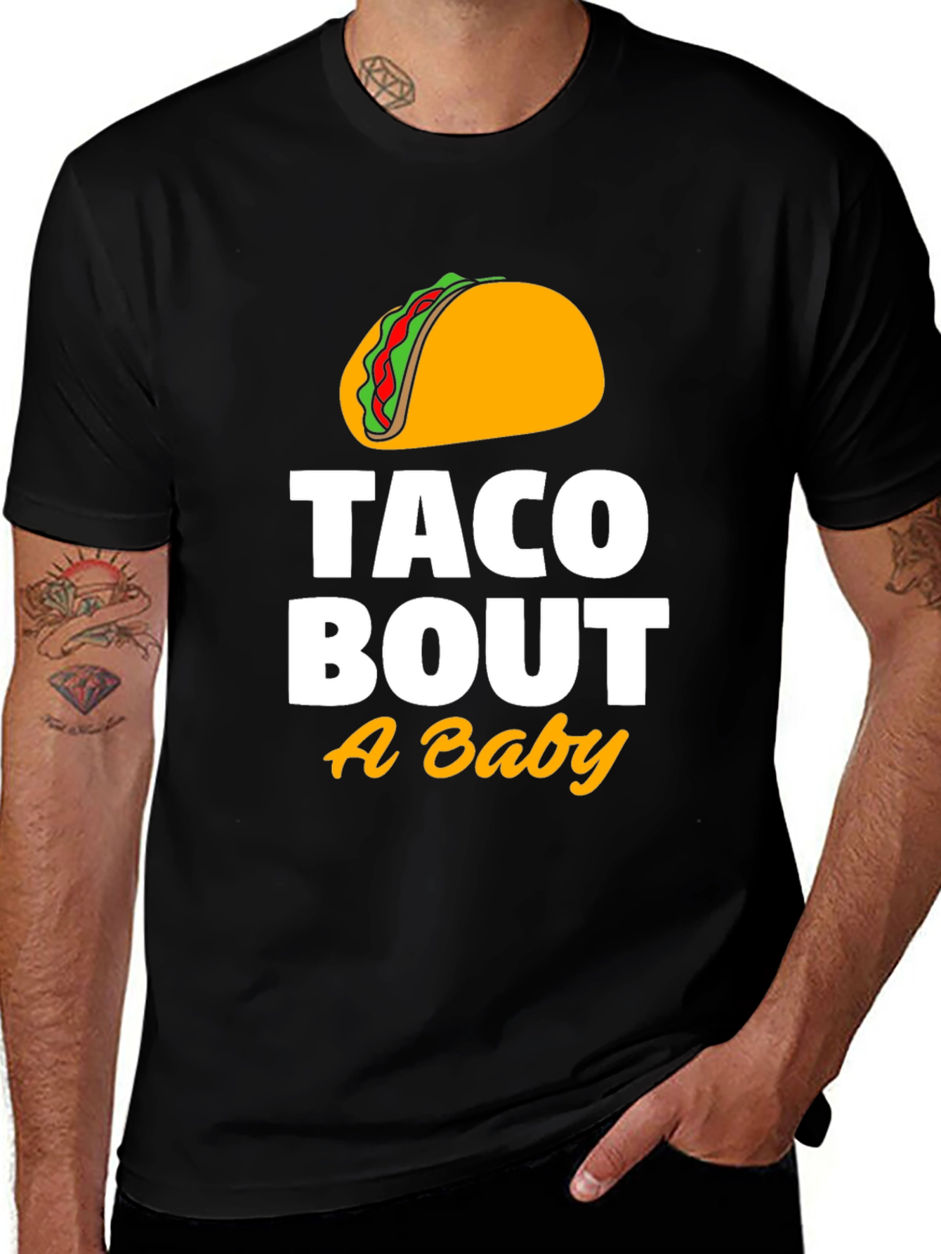 Variant 19 of Taco Bout A Baby Graphic T-Shirt