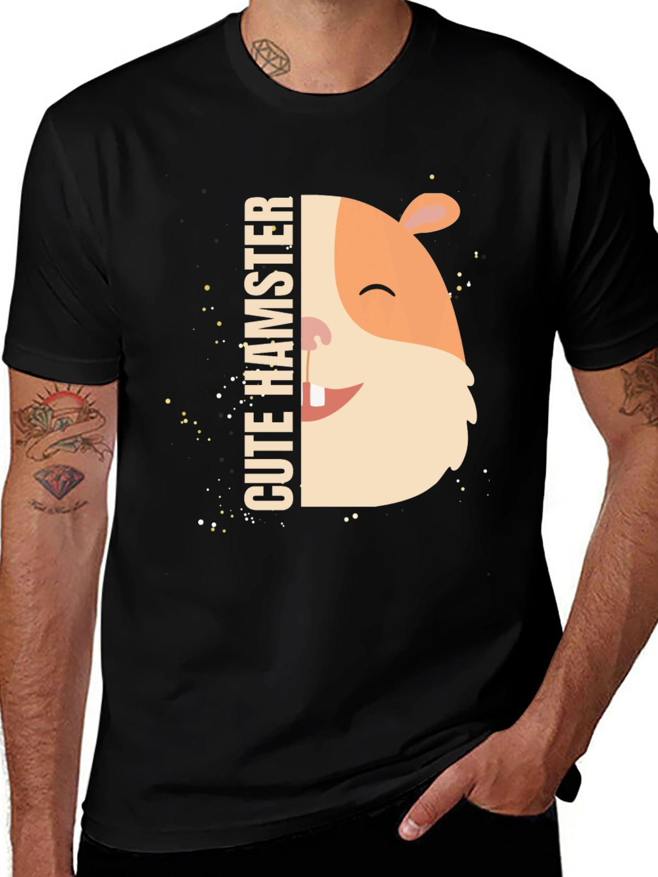 Variant 11 of Cute Hamster Graphic T-Shirt - Soft Cotton