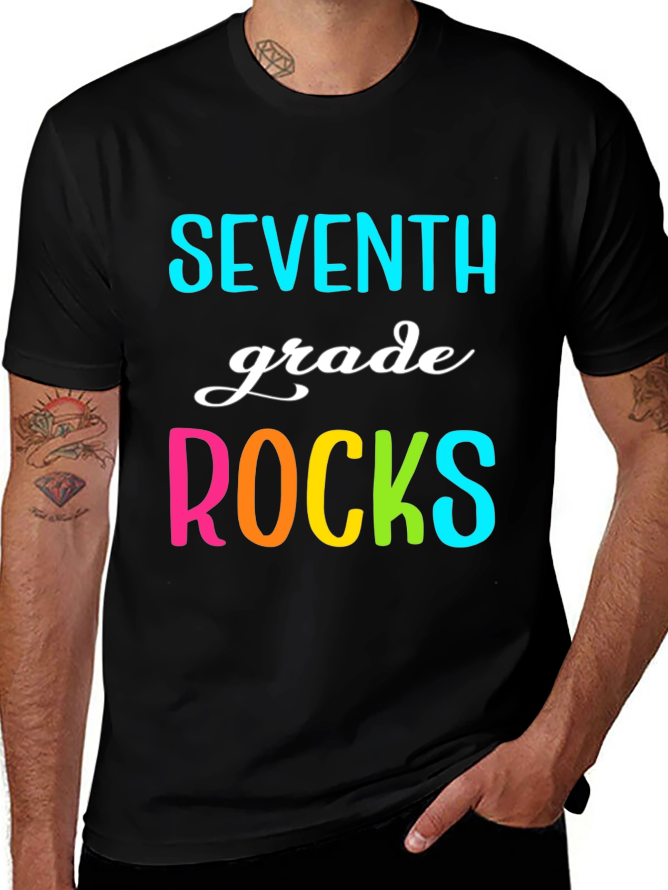 Seventh Grade Rocks T-Shirt