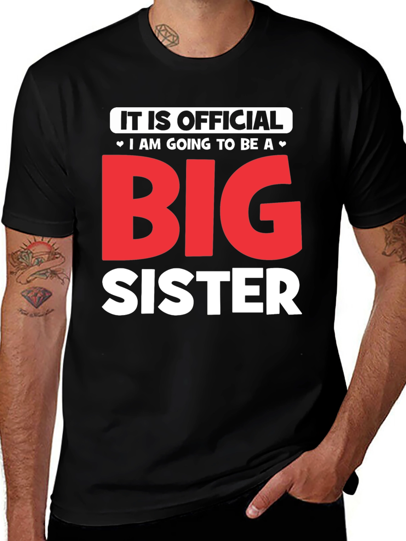 Big Sister Announcement T-Shirt