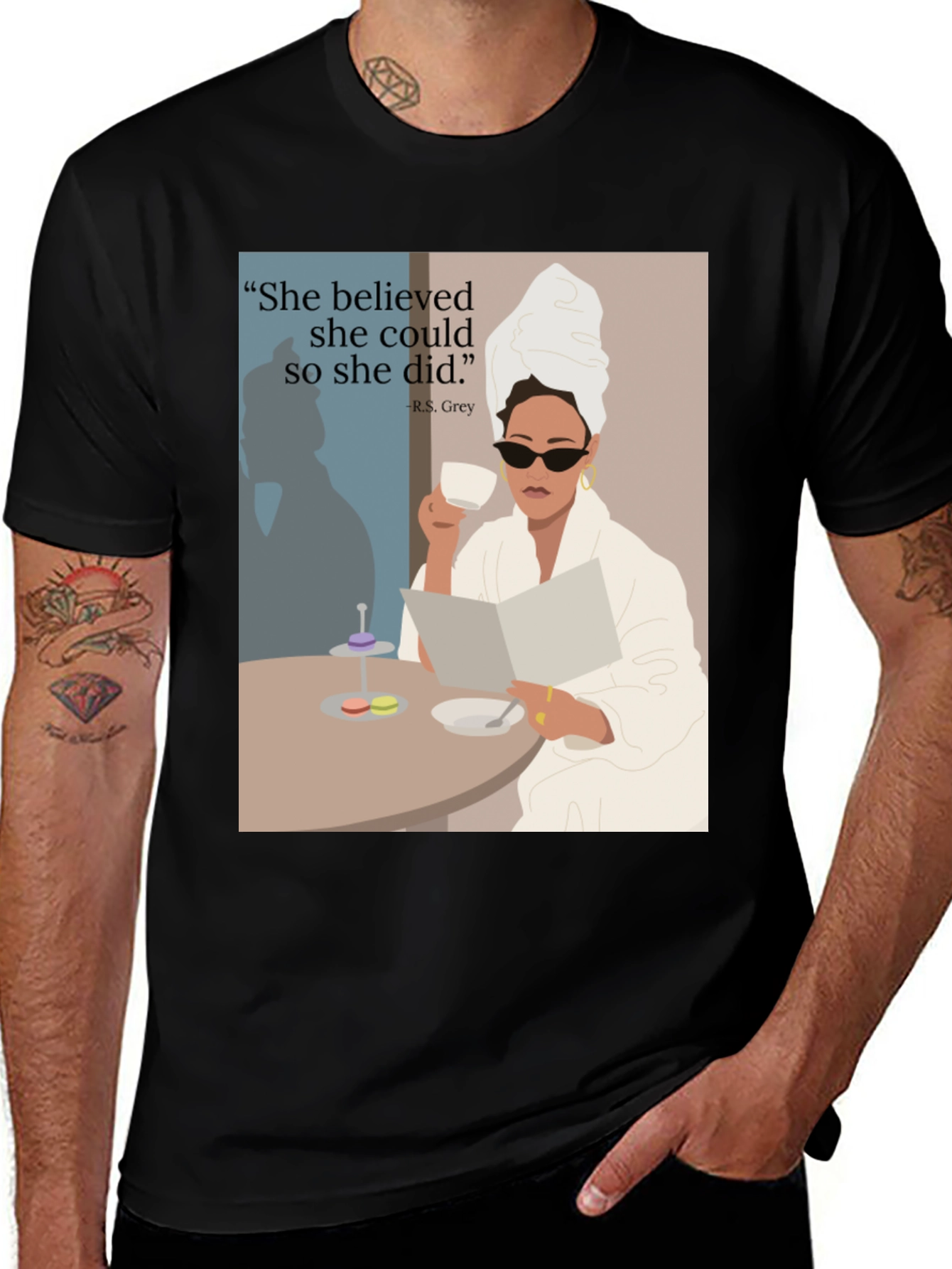 Variant 30 of Empowerment Tee: She Believed She Could T-Shirt