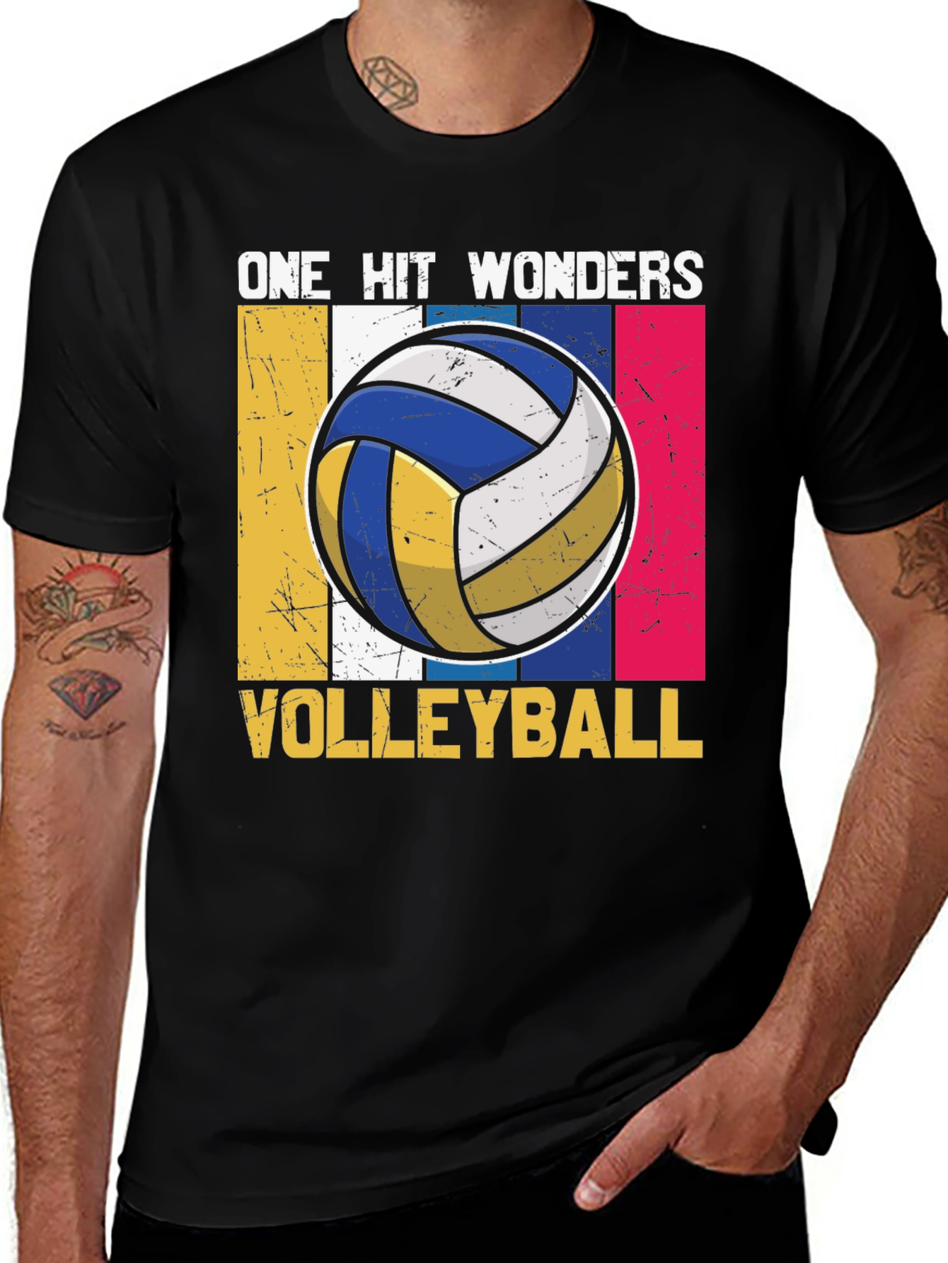 Variant 8 of One Hit Wonders Volleyball Graphic Tee