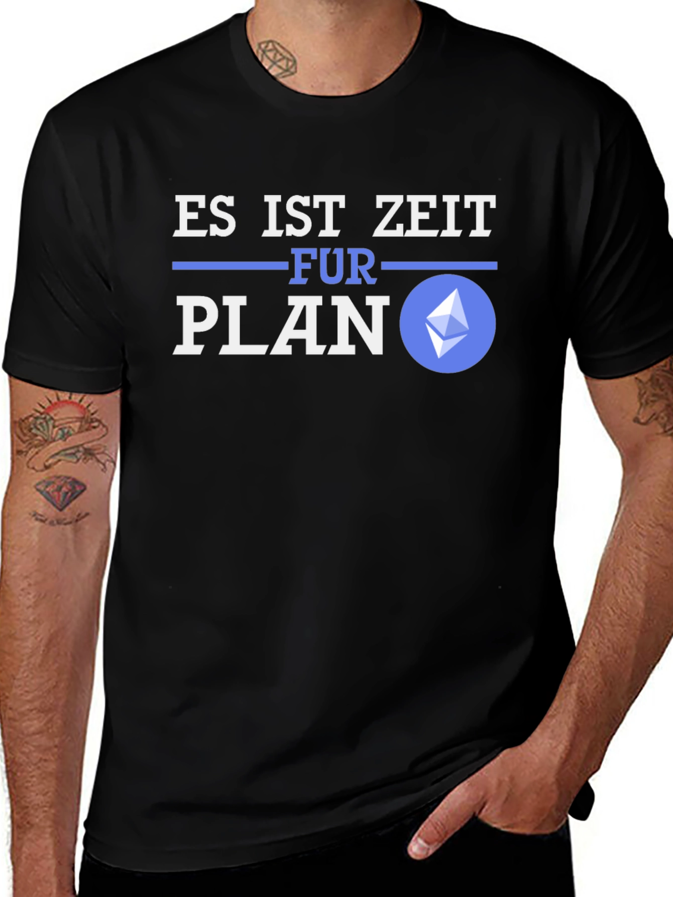 Variant 22 of Ethereum Plan T-Shirt | Crypto Tee