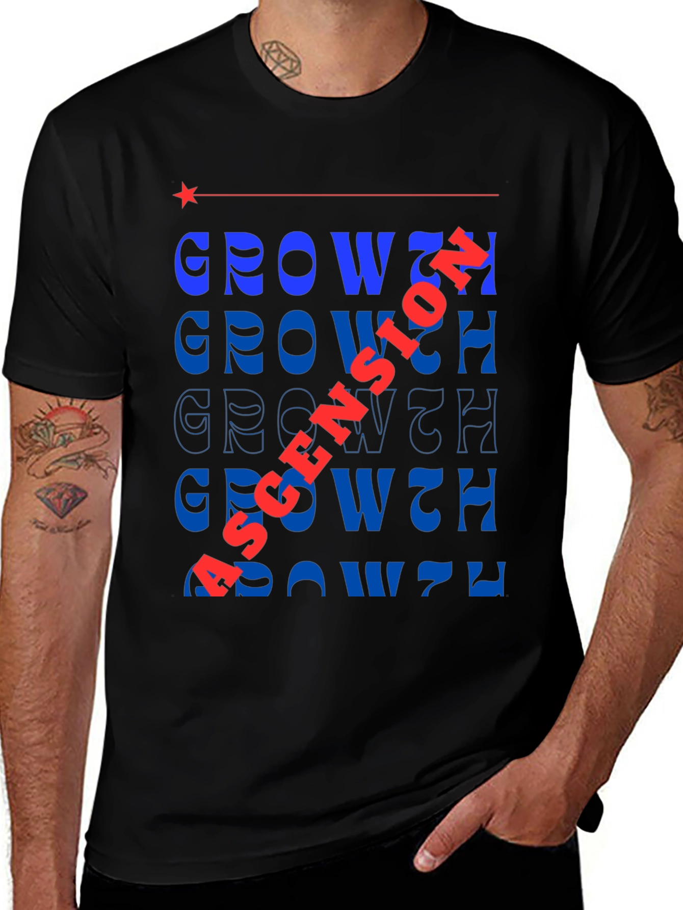 Variant 20 of Growth Ascension Graphic Tee