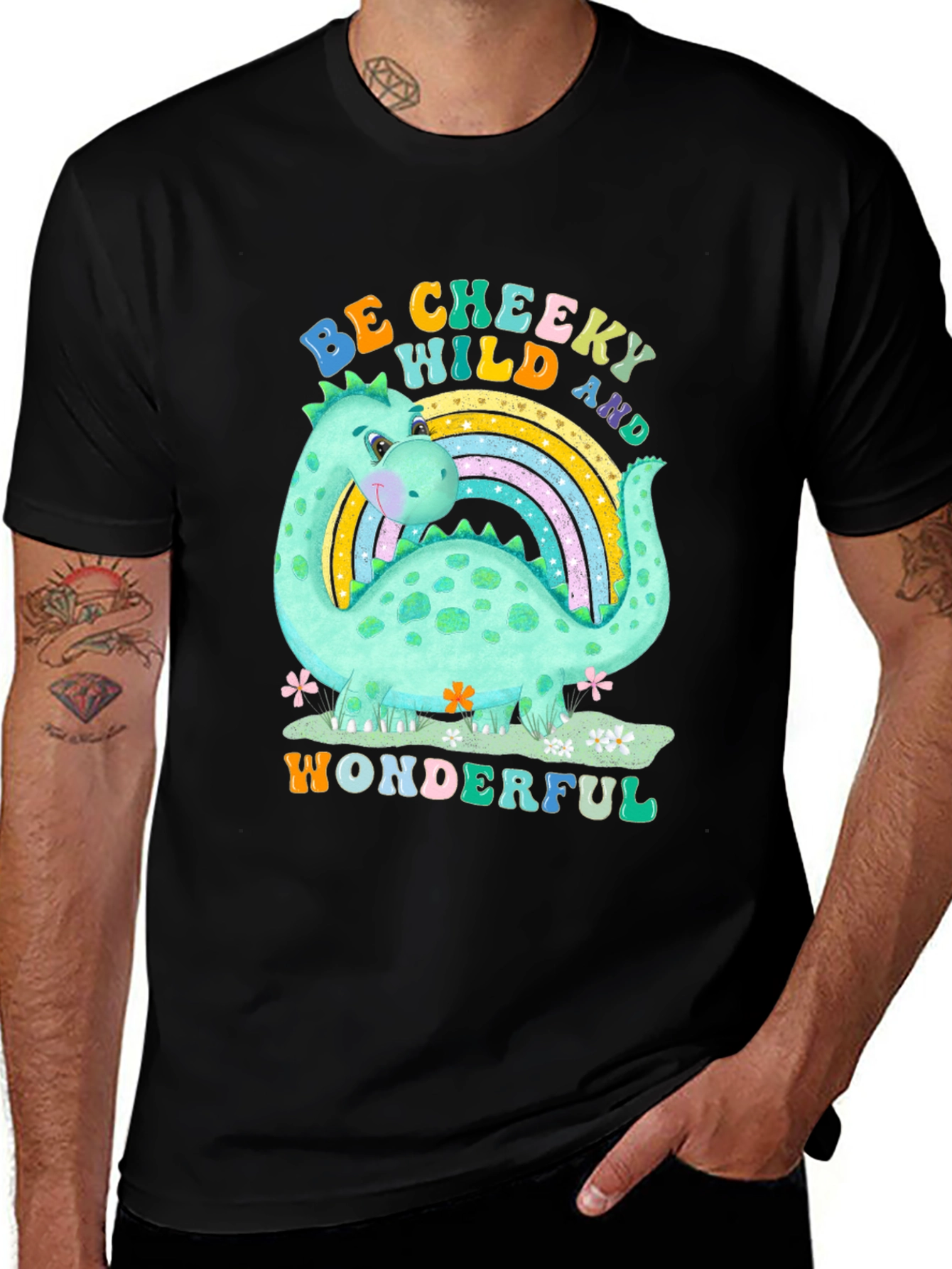 Variant 20 of Cheeky Wild and Wonderful Dino T-Shirt