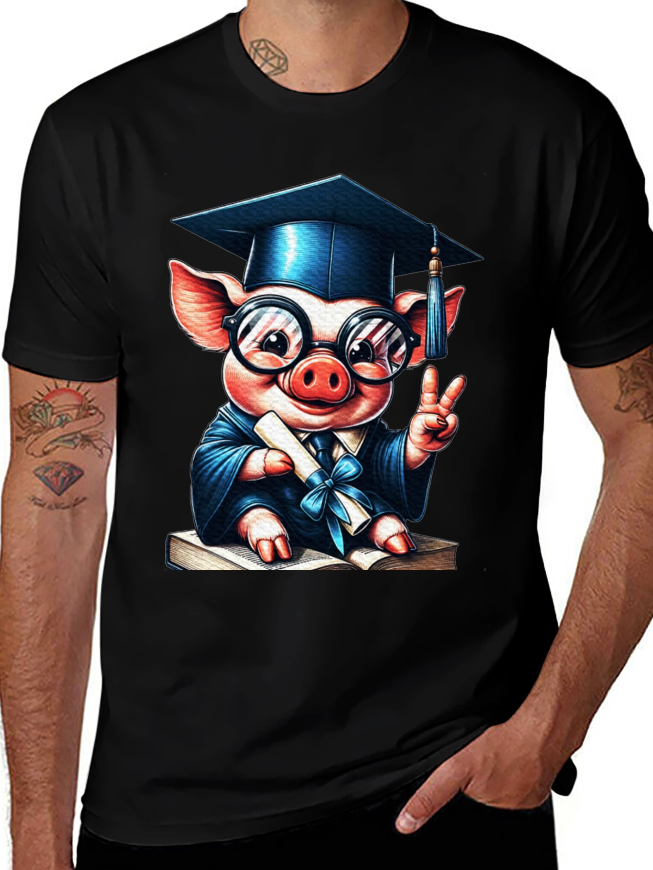Graduation Pig T-Shirt - Celebrate in Style!