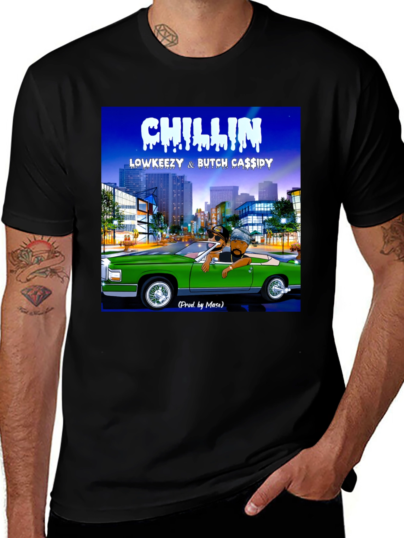 Variant 8 of Chillin Lowkeezy & Butch Cassidy T-Shirt