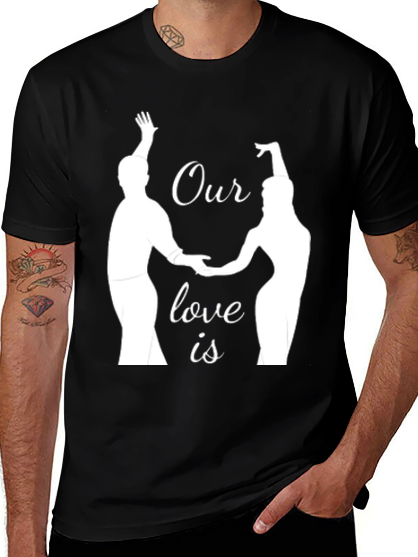 Variant 30 of Our Love Is Dance T-Shirt