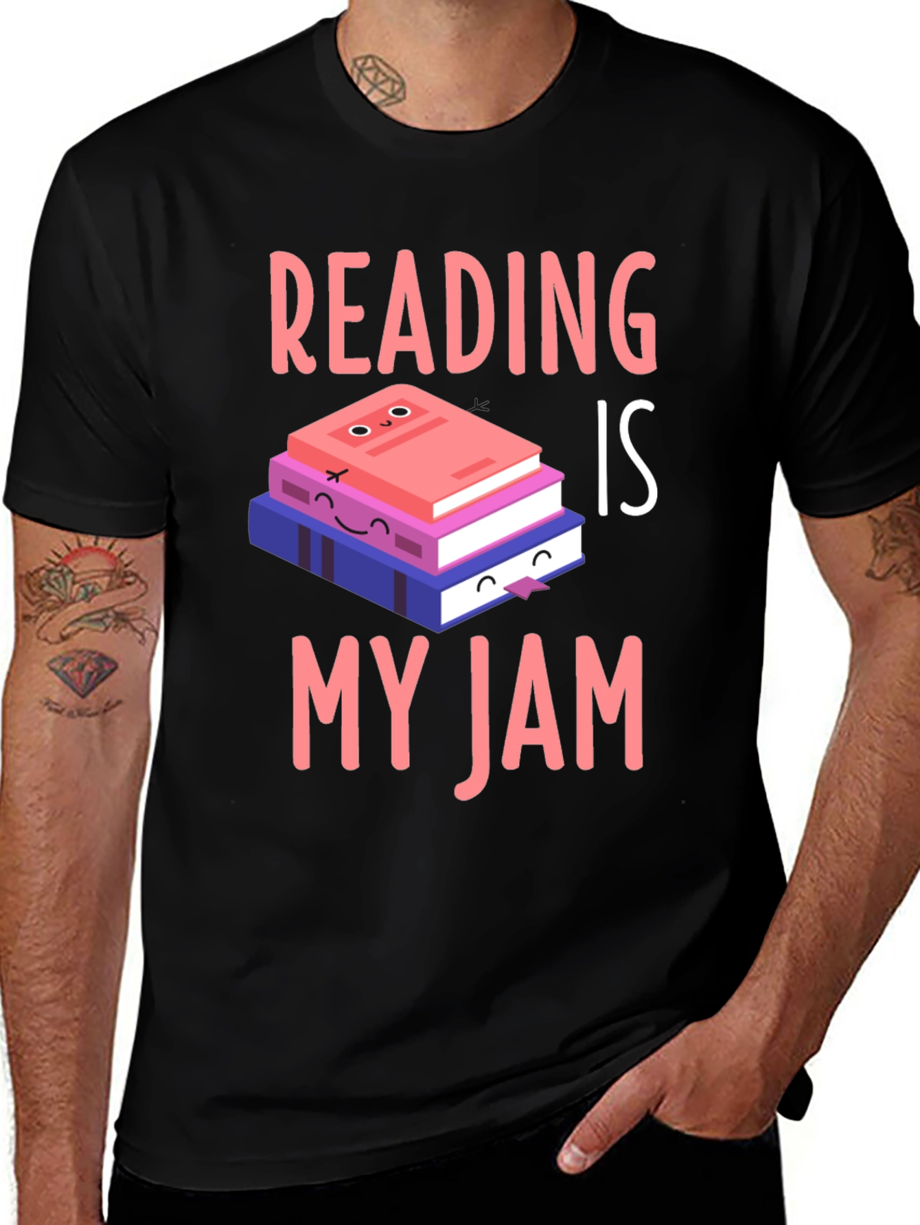 Variant 8 of Reading Is My Jam T-Shirt - Book Lover Tee