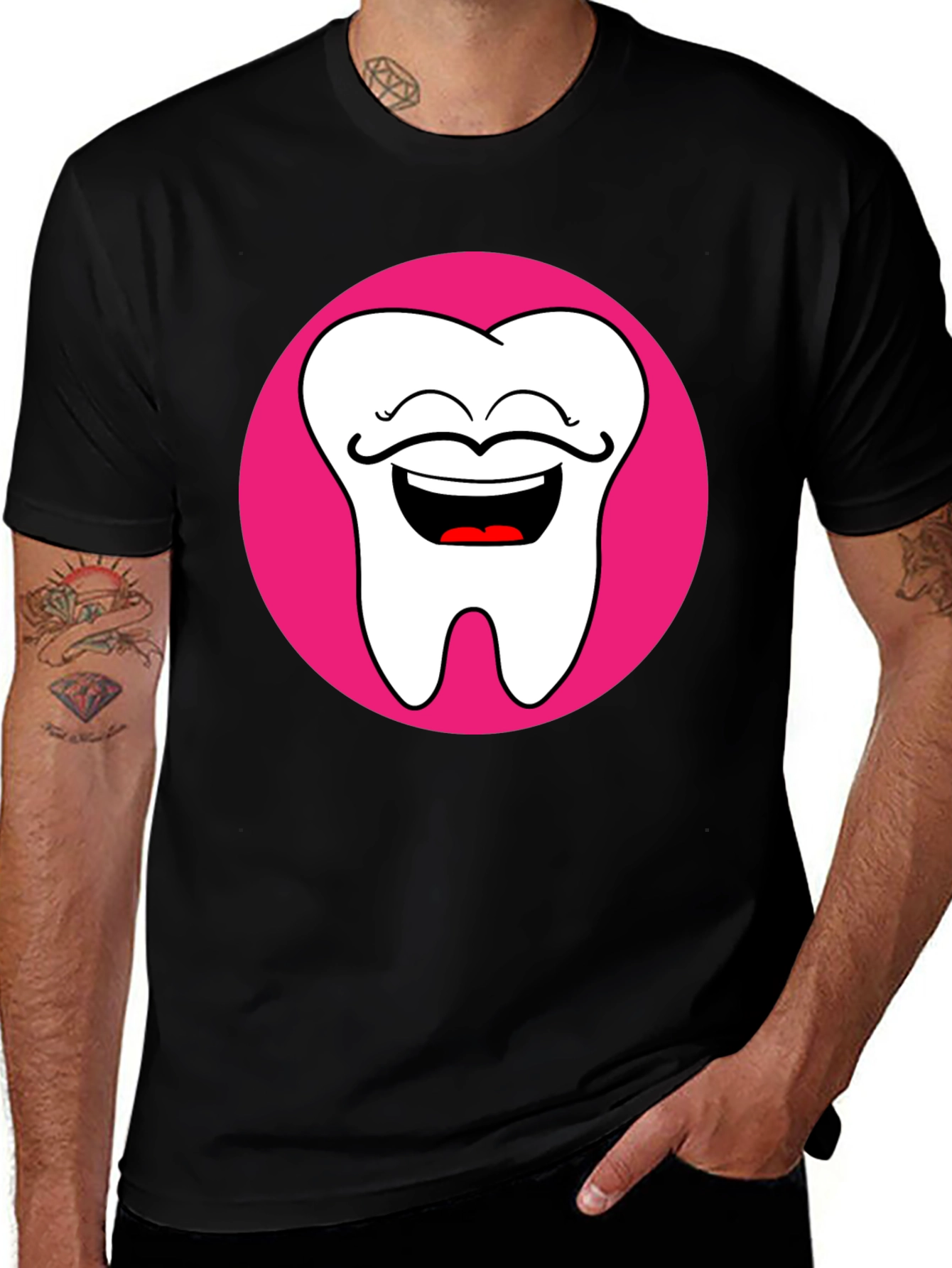 Variant 9 of Funny Tooth Graphic Tee - Dentist Humor T-Shirt