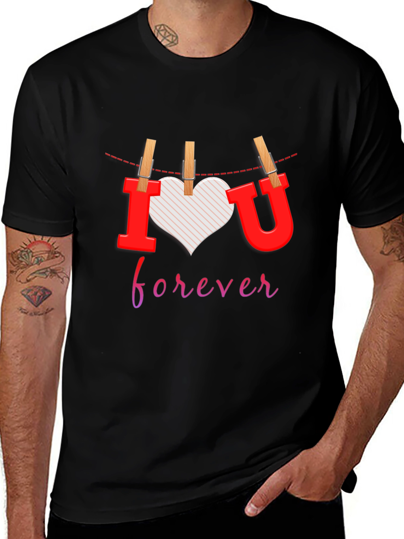 Variant 19 of I Love You Forever Graphic Tee