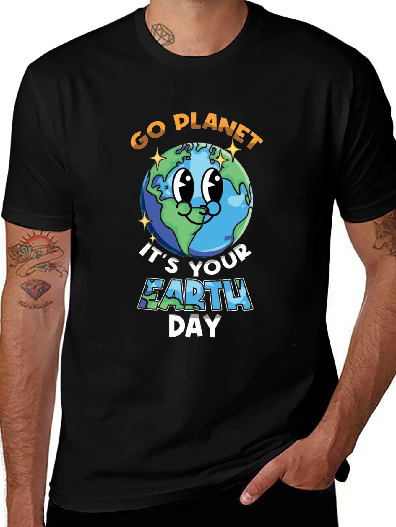 Go Planet It's Your Earth Day T-Shirt