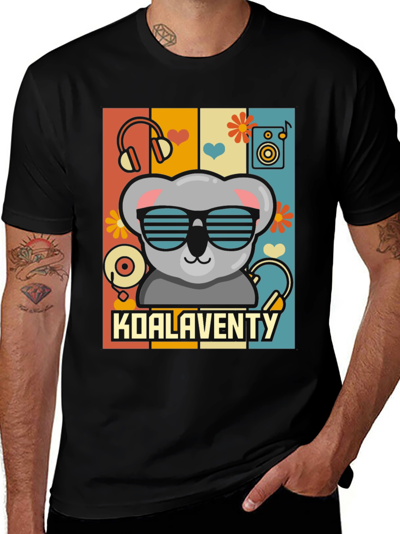 Variant 24 of Koalaventy Music Lover T-Shirt