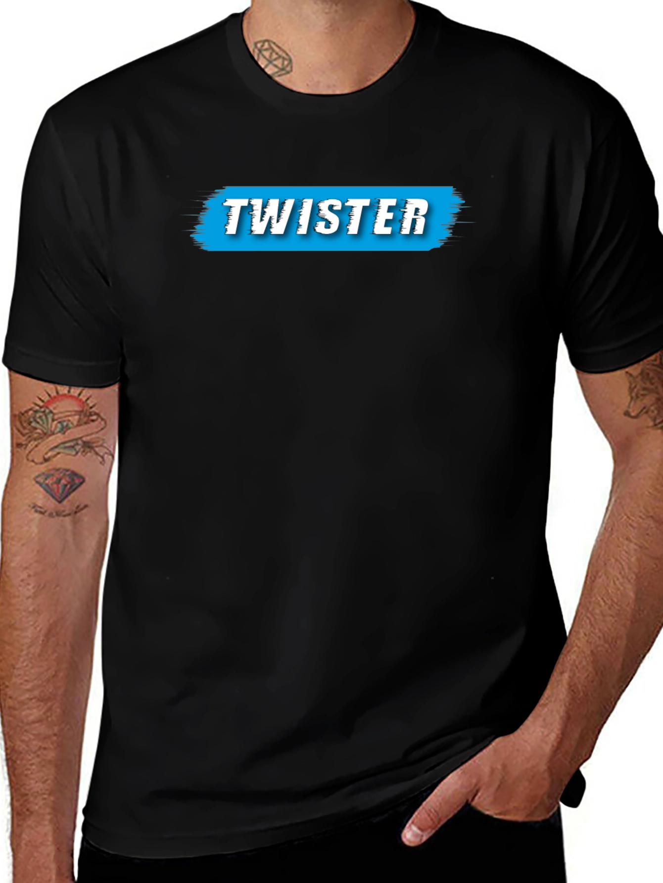 Variant 9 of Twister Graphic Tee - Stylish Casual Wear