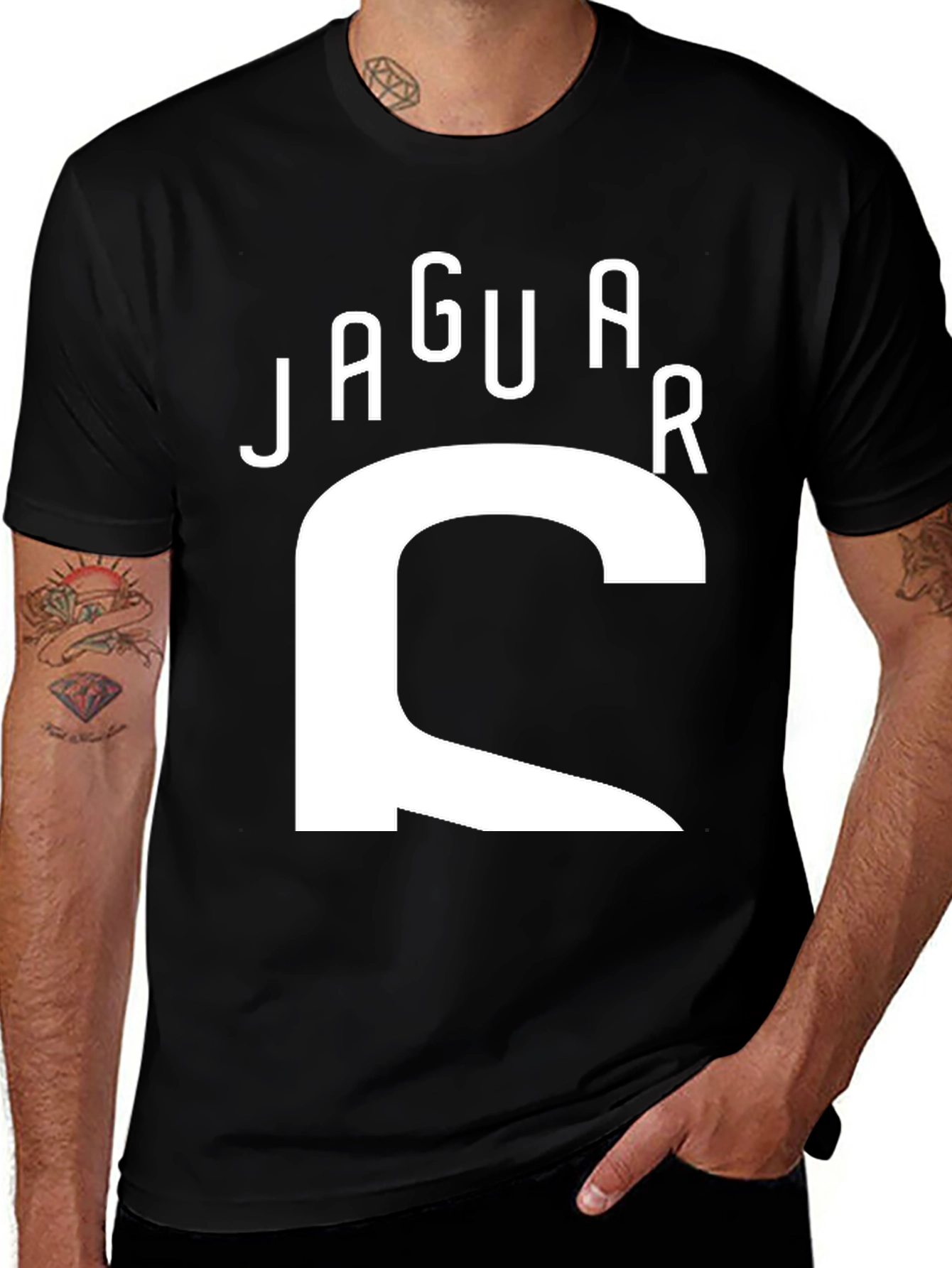 Jaguar C Logo T-Shirt - Cool Graphic Tee