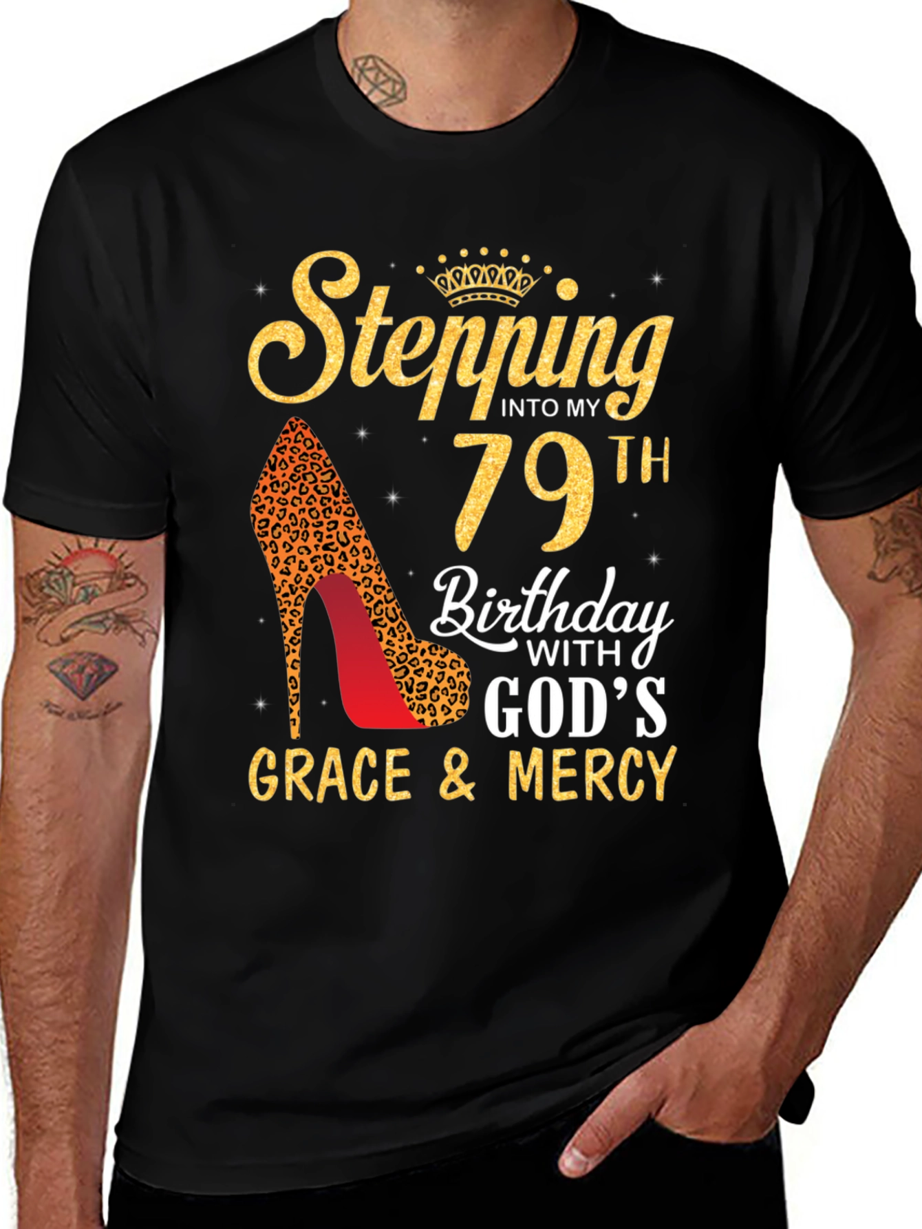 Stepping Into My 79th Birthday T-Shirt