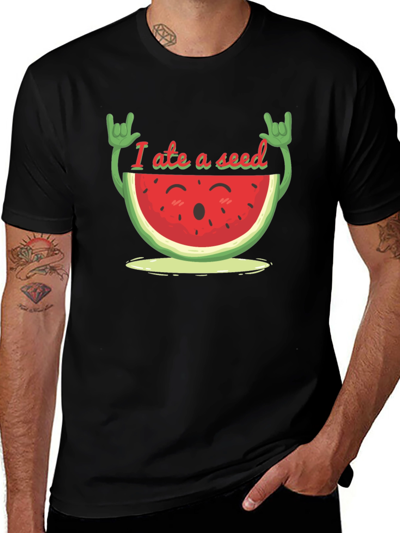 Variant 22 of I Ate a Seed Graphic Tee