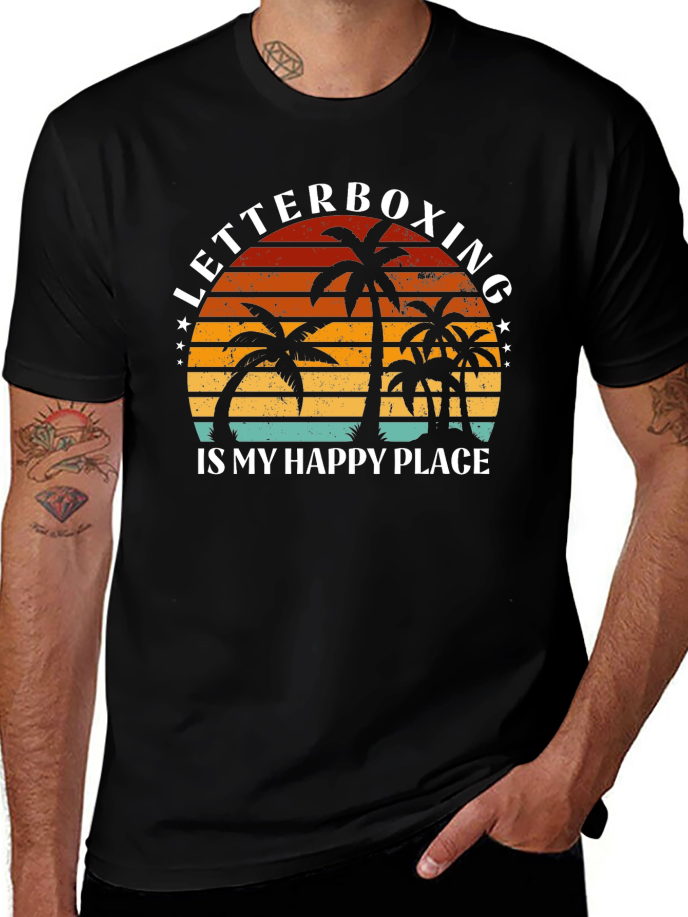Variant 17 of Letterboxing is My Happy Place Graphic Tee