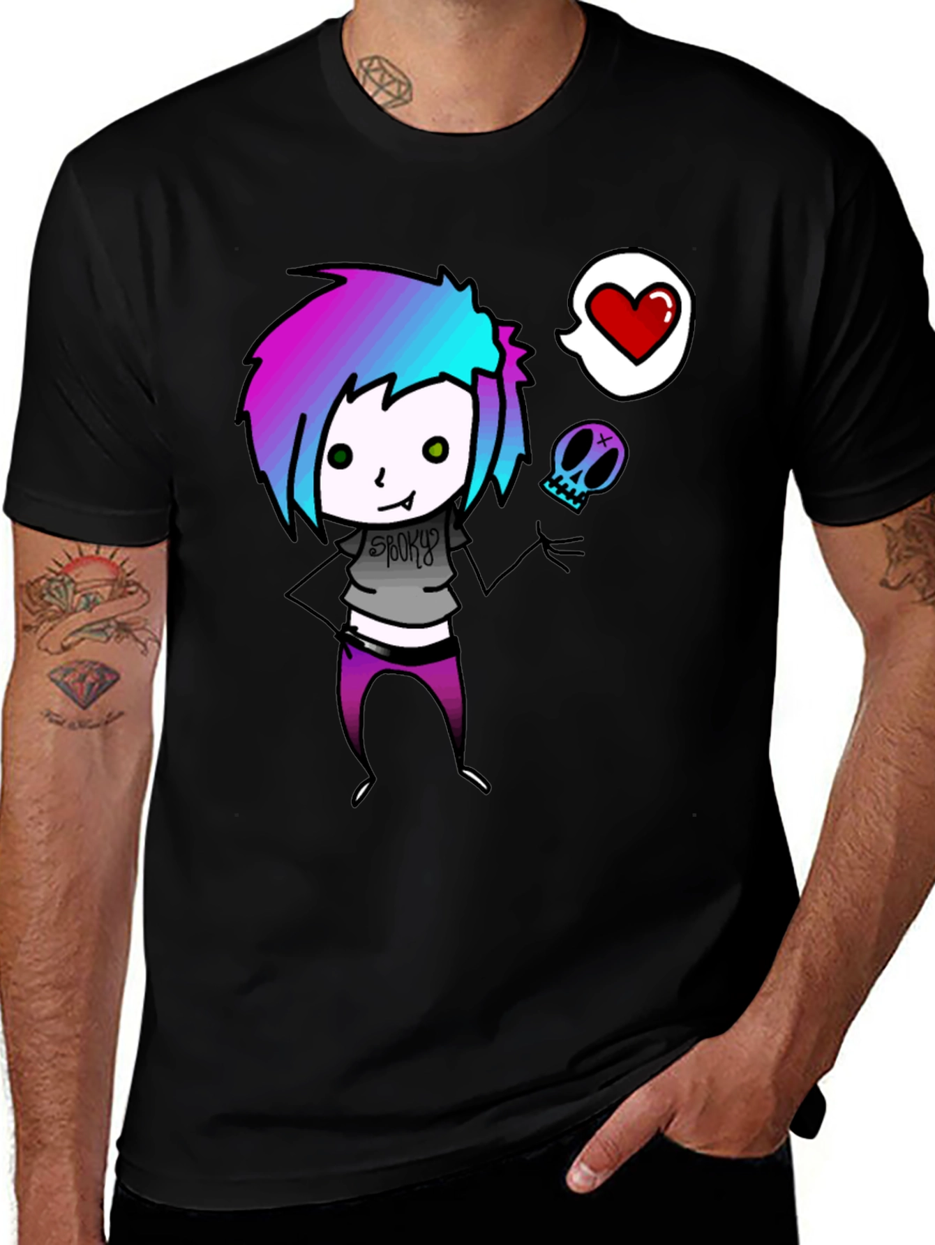 Variant 15 of Spooky Love T-Shirt