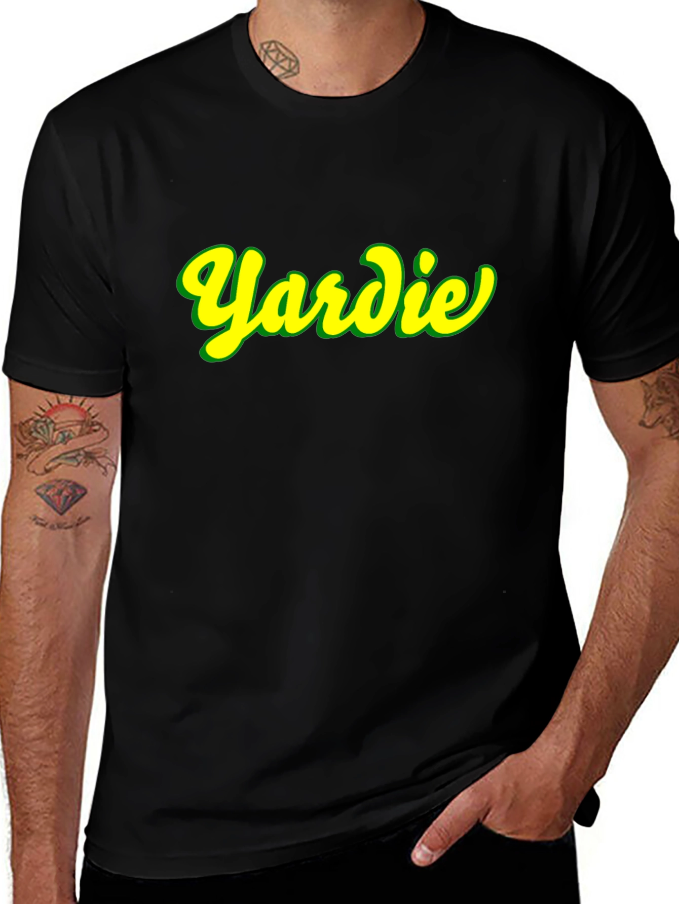 Yardie Black T-Shirt - Stylish & Comfortable