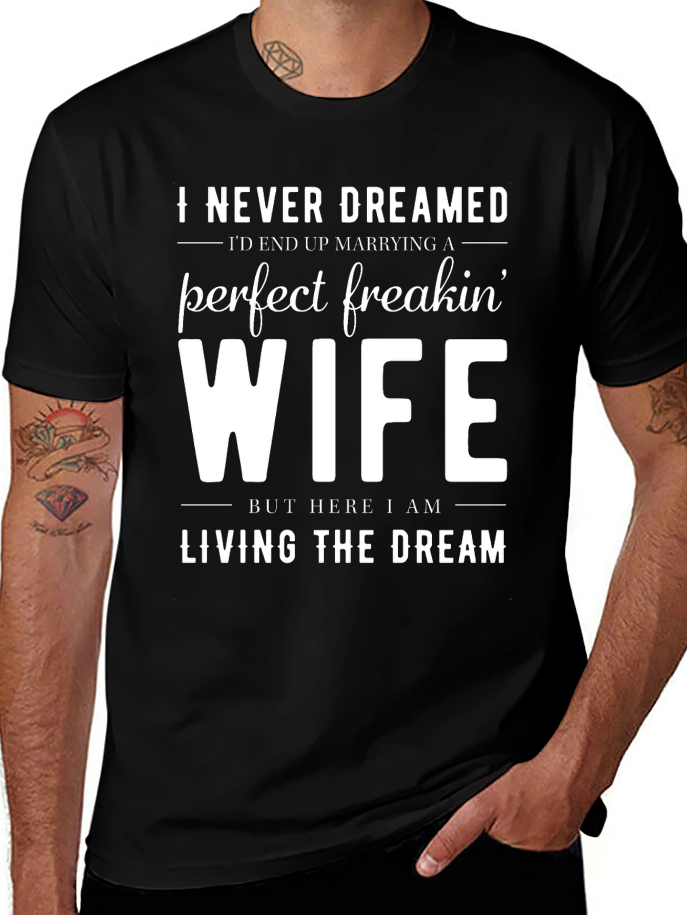 Variant 5 of Perfect Freakin' Wife Graphic Tee