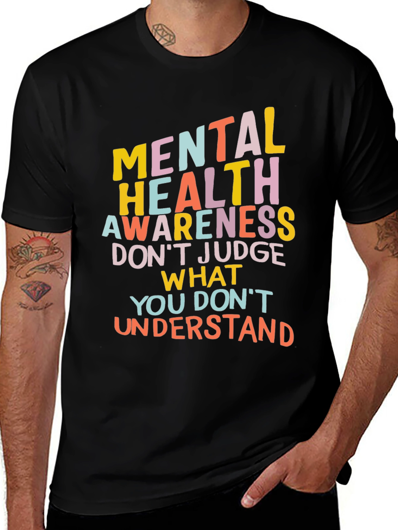 Variant 26 of Mental Health Awareness Graphic T-Shirt