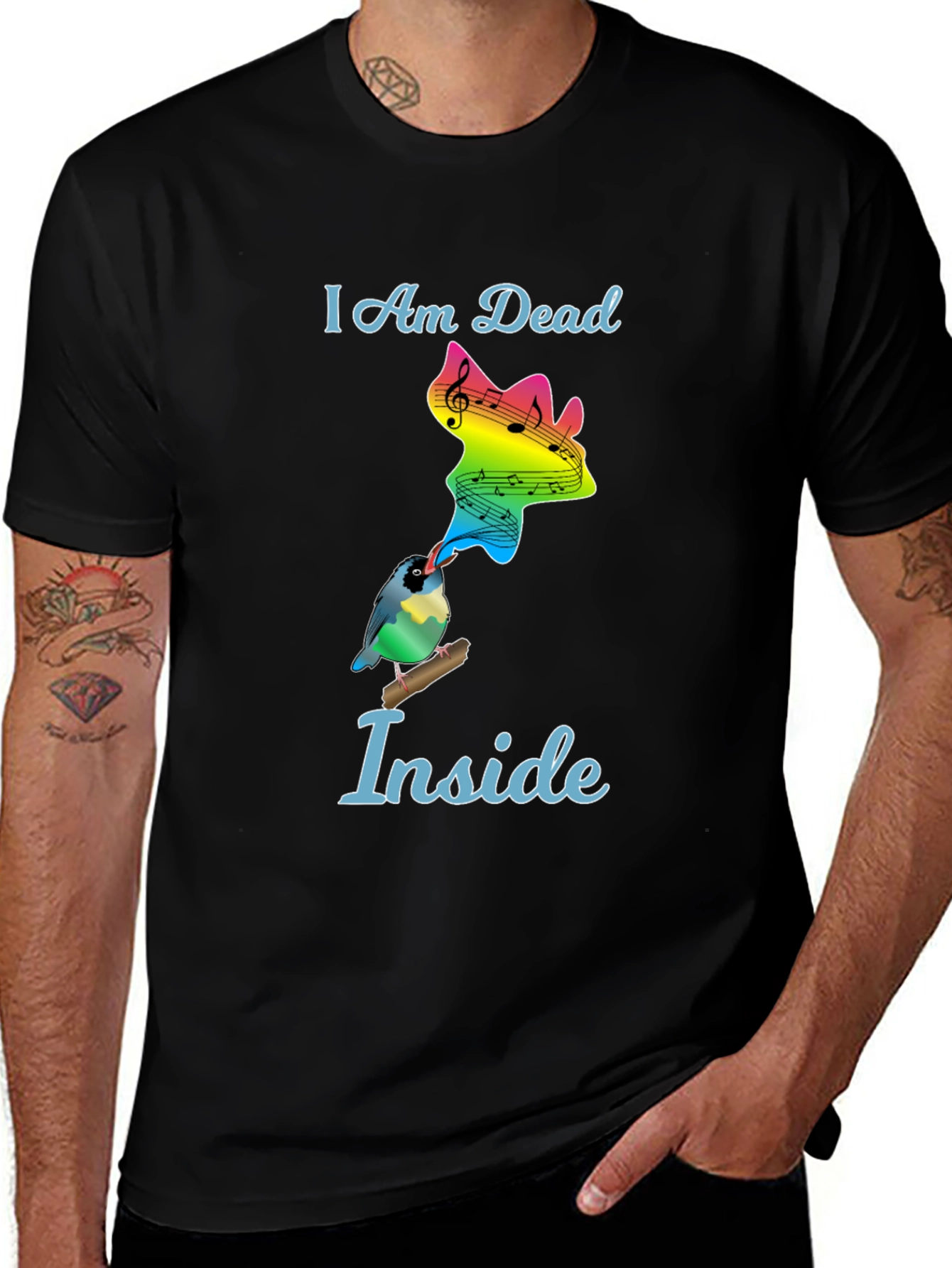 I Am Dead Inside Bird T-Shirt
