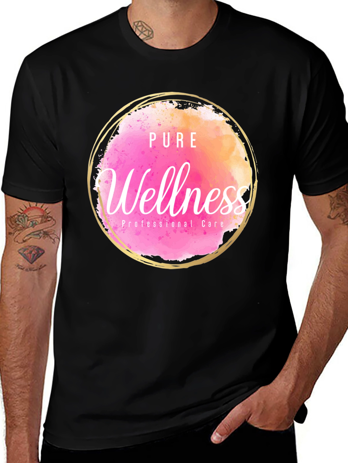 Variant 18 of Pure Wellness T-Shirt, Professional Care Design