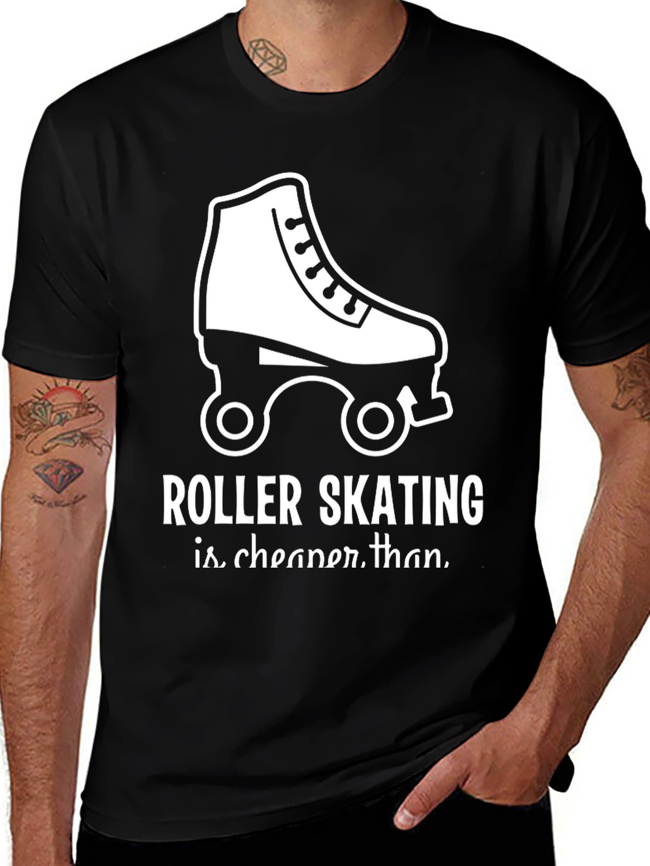 Roller Skating Cheaper Than T-Shirt