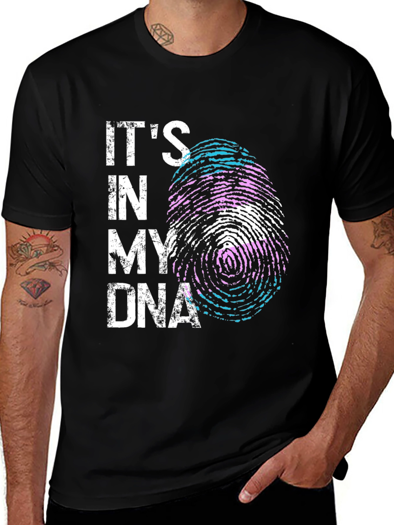 It's In My DNA Transgender Pride T-Shirt