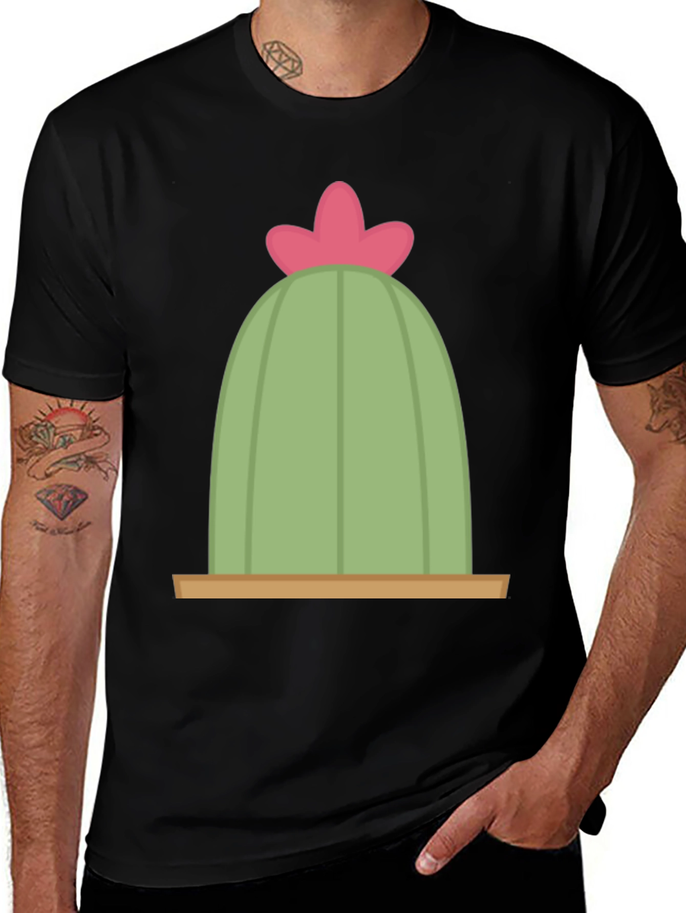 Variant 23 of Cactus Graphic Tee - Desert Humor T-Shirt